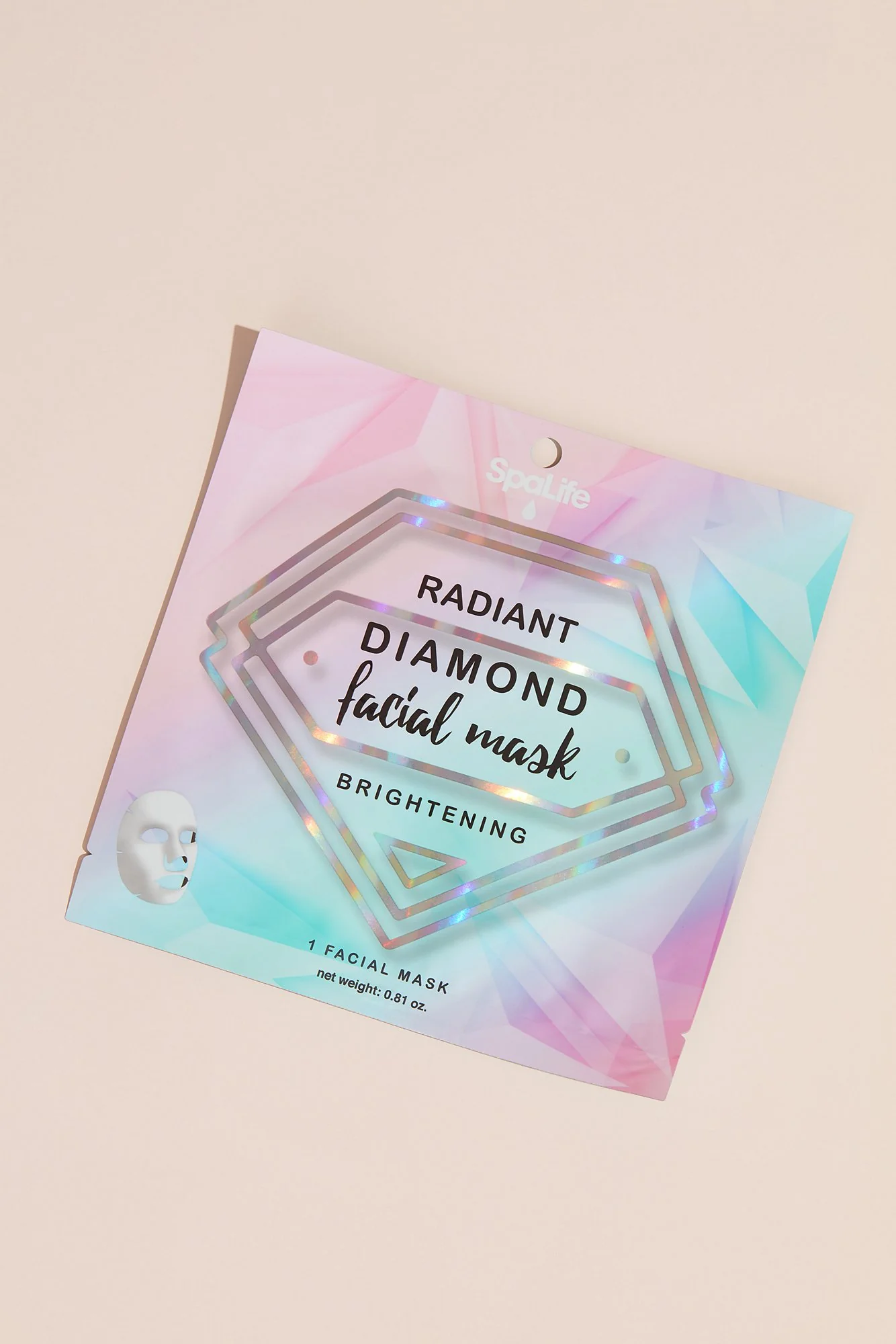 Radiant Diamond Individual Facial Sheet Mask - Image 2