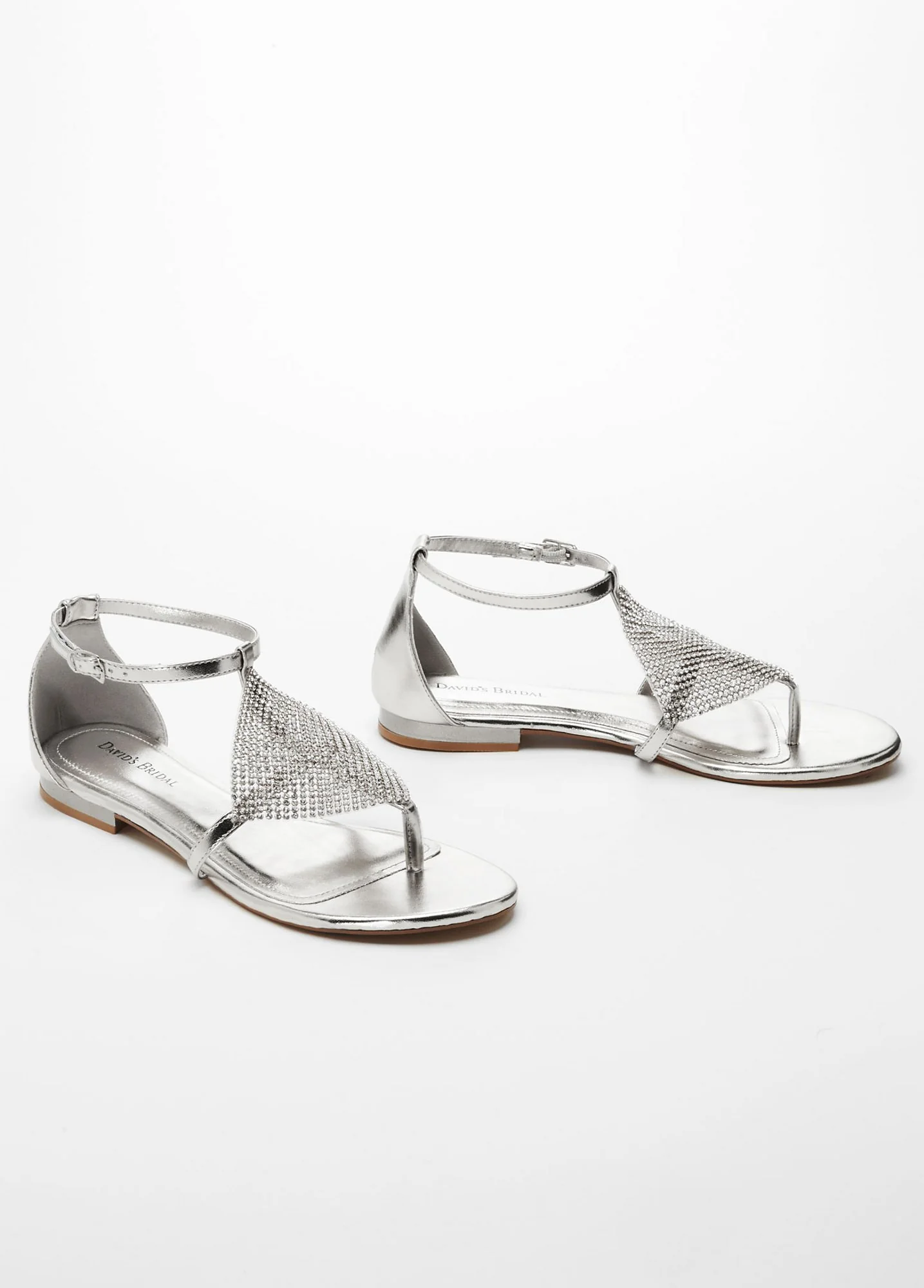 Rhinestone Mesh Sandal - Image 2
