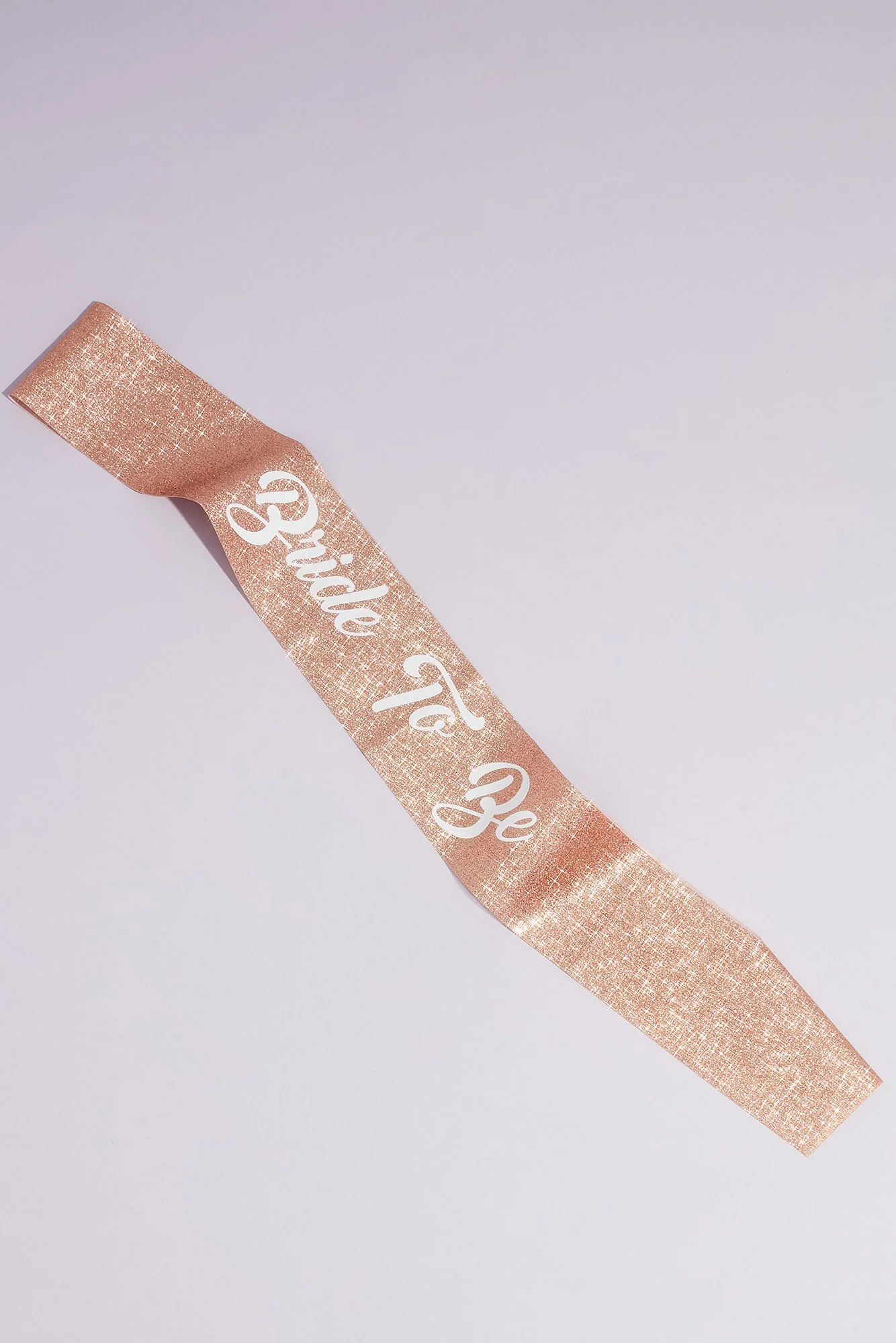 Rose Gold Bride to Be Script Sash - Image 2