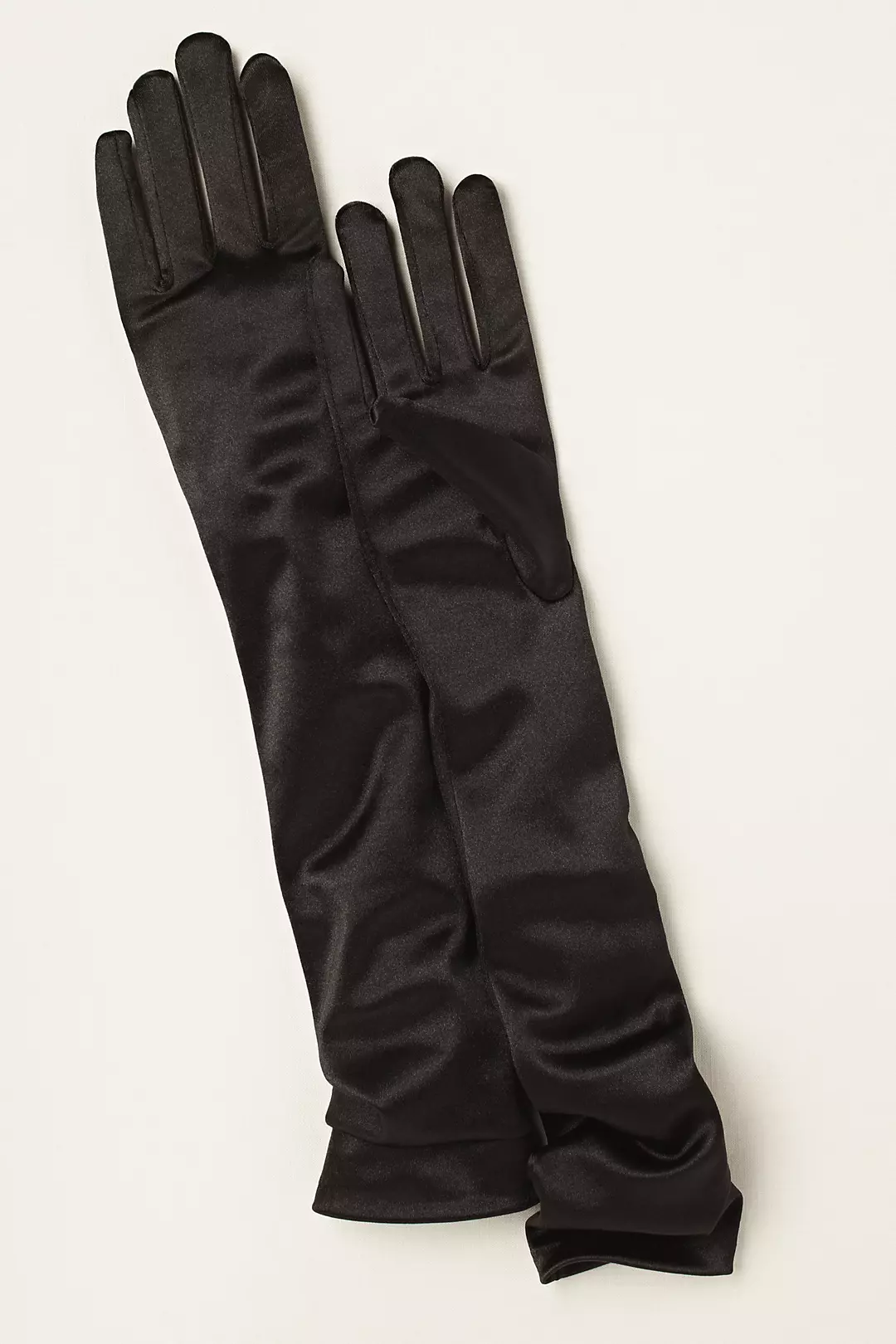Satin Elbow-Length Gloves - Image 8