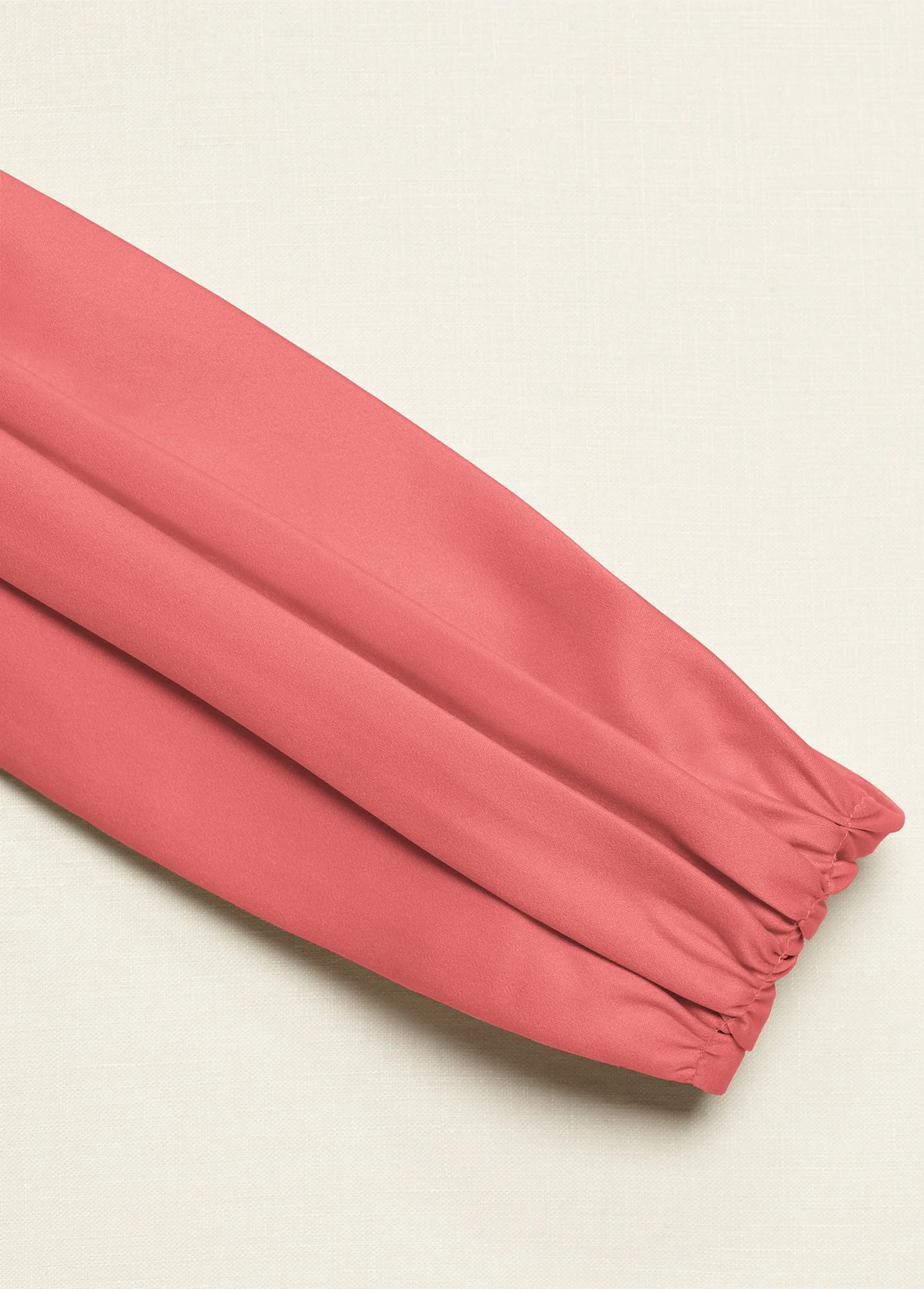 Satin Ruched Wide Sash