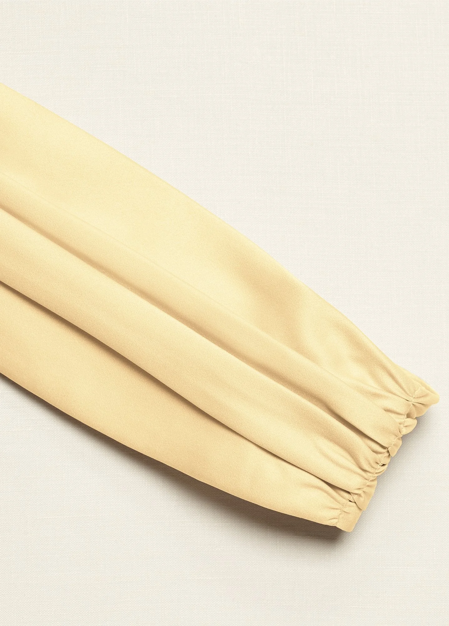 Satin Ruched Wide Sash - Image 36