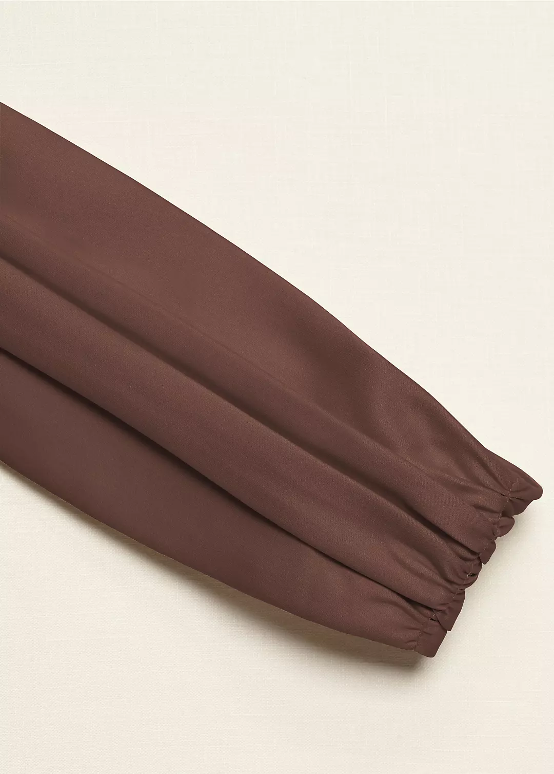 Satin Ruched Wide Sash - Image 4