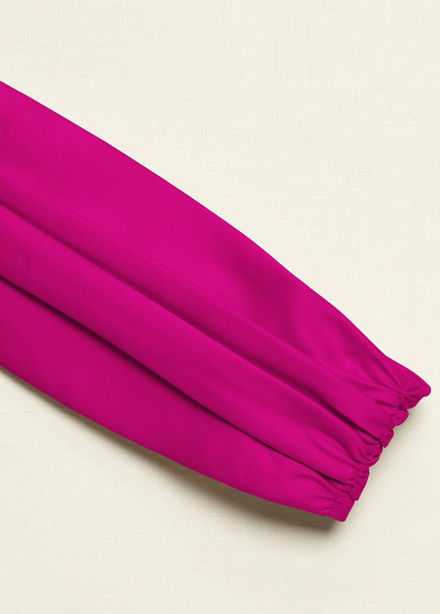 Satin Ruched Wide Sash - Image 45