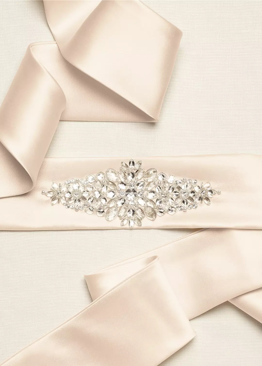 Satin Sash with Beaded Embellishment - Image 56