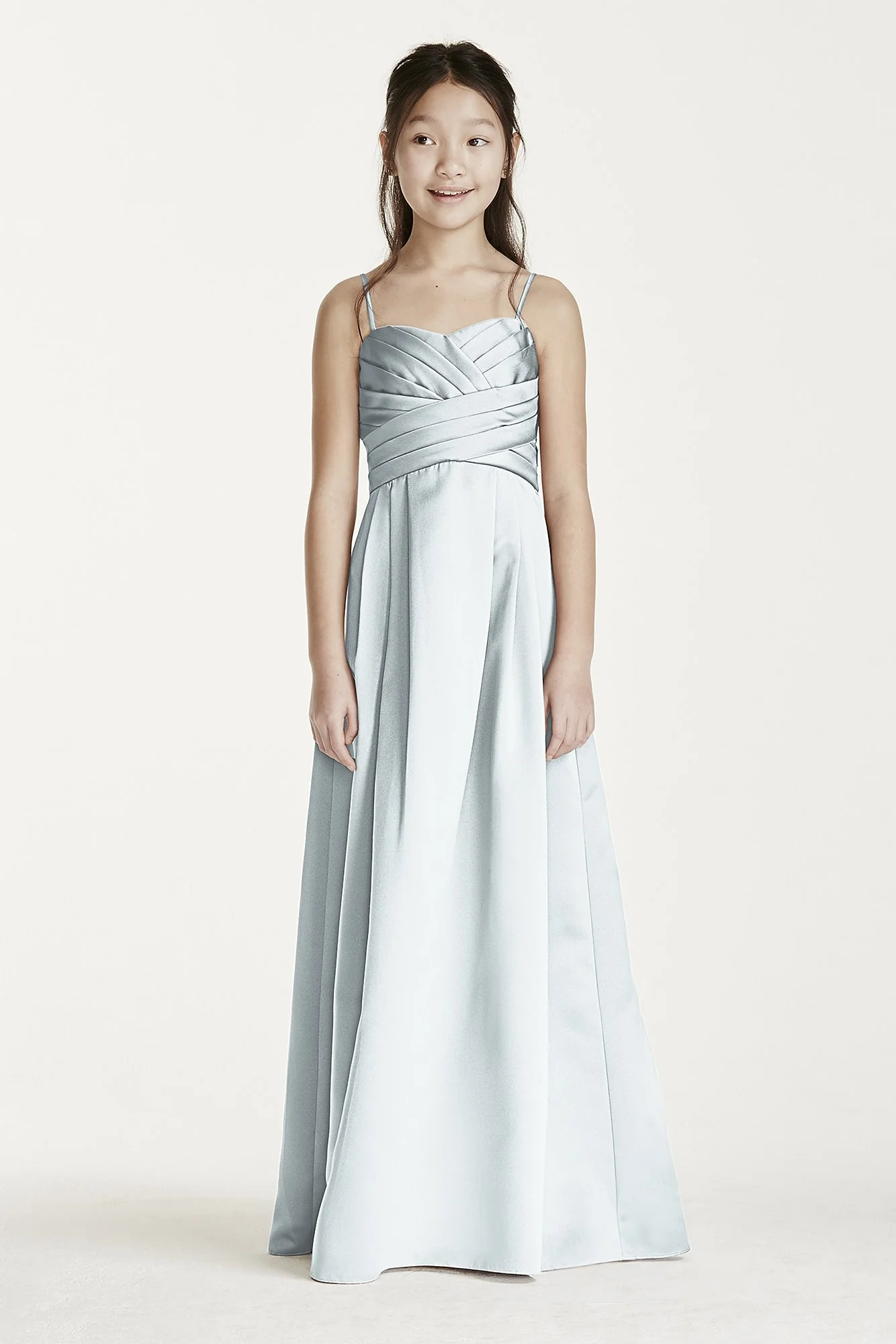 Long Ball Gown with Spaghetti Straps - Image 11