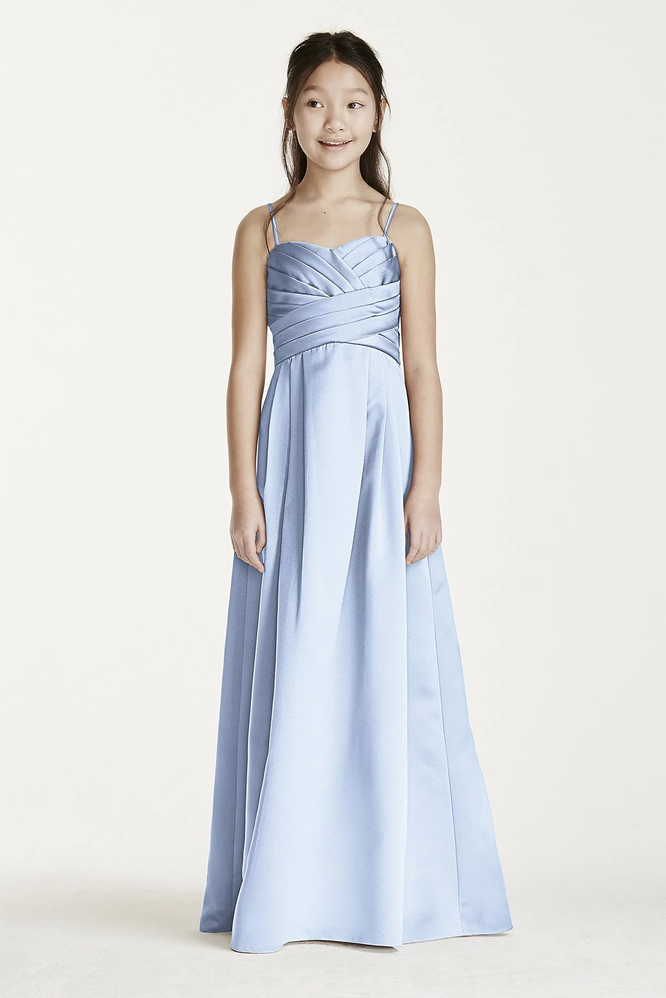 Long Ball Gown with Spaghetti Straps - Image 15
