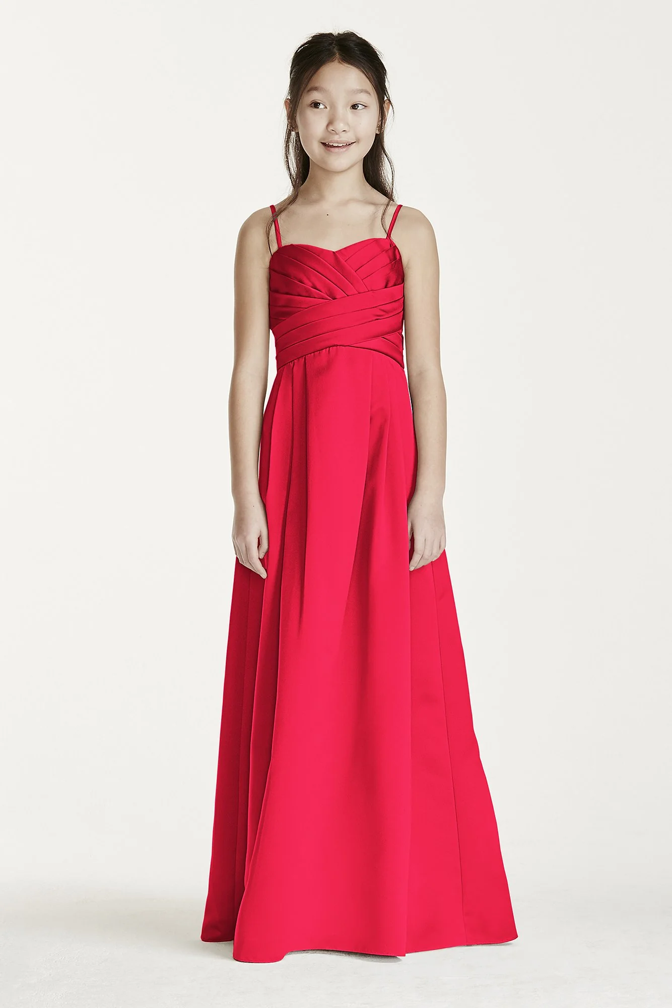 Long Ball Gown with Spaghetti Straps - Image 17