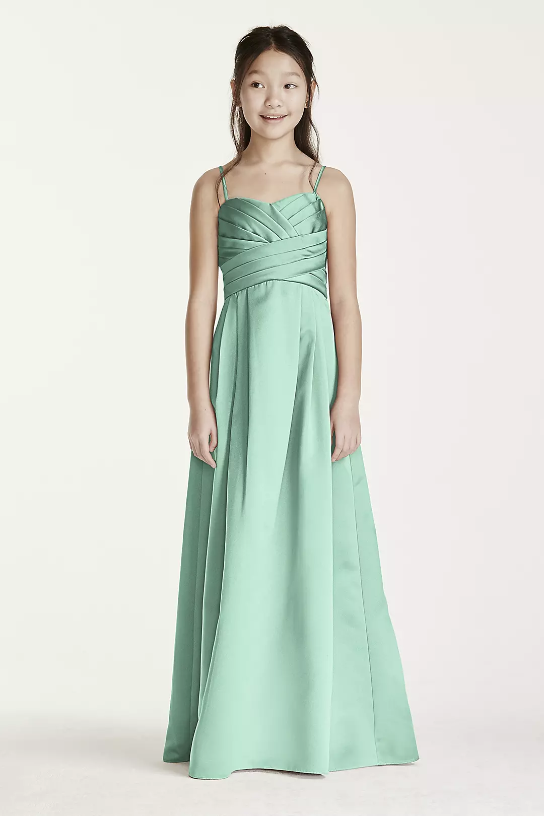 Long Ball Gown with Spaghetti Straps - Image 29