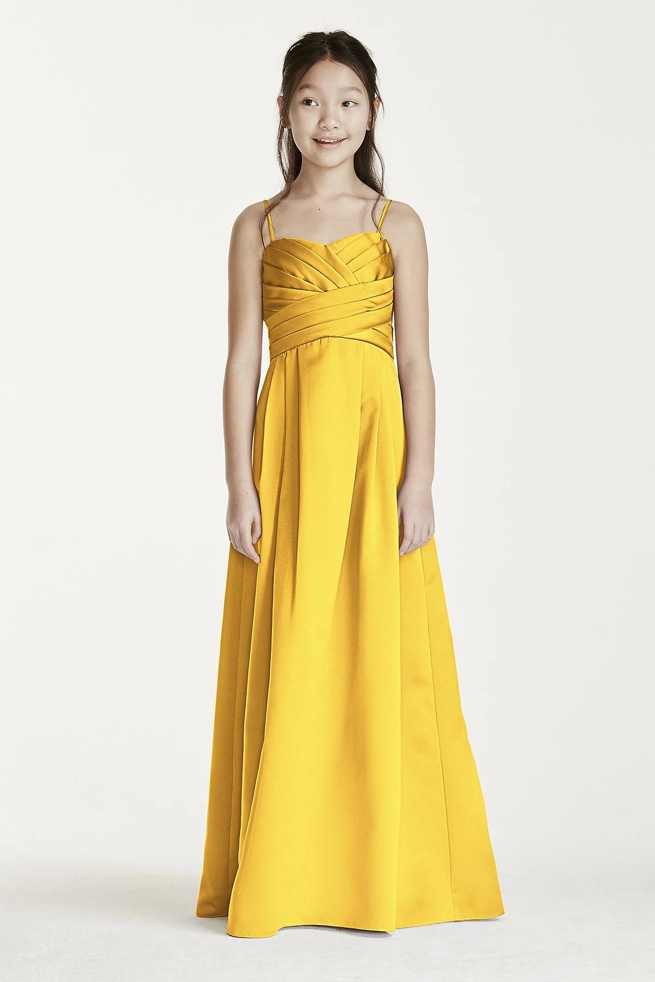 Long Ball Gown with Spaghetti Straps - Image 3