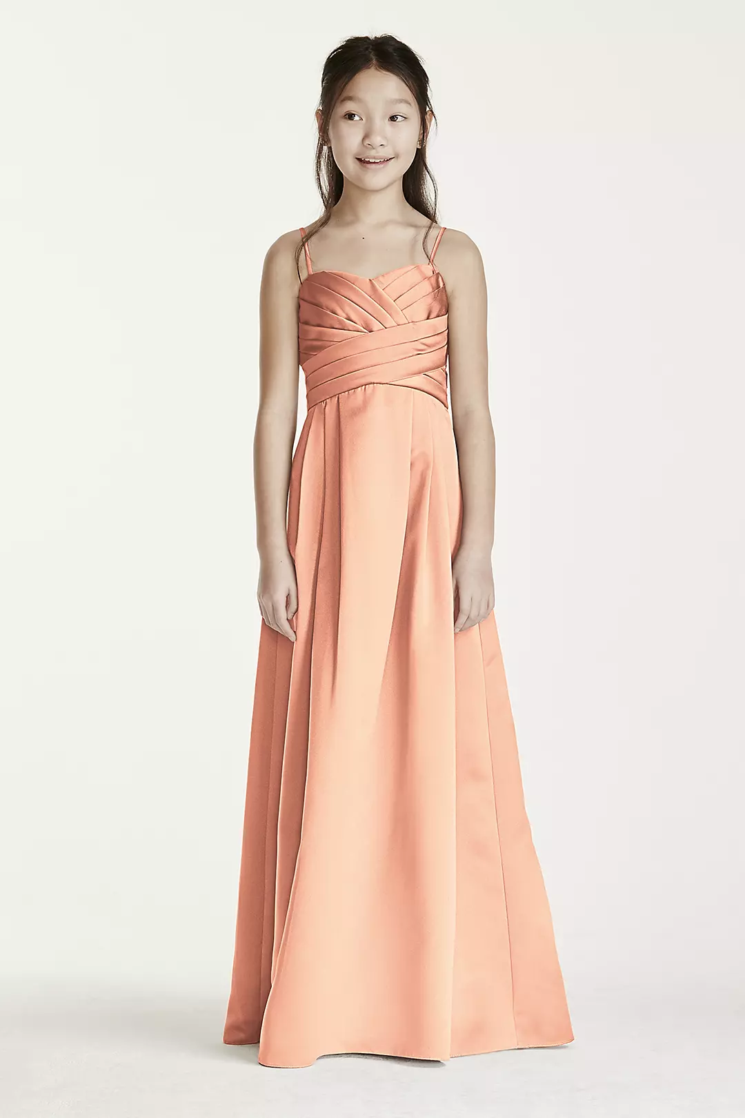 Long Ball Gown with Spaghetti Straps - Image 34