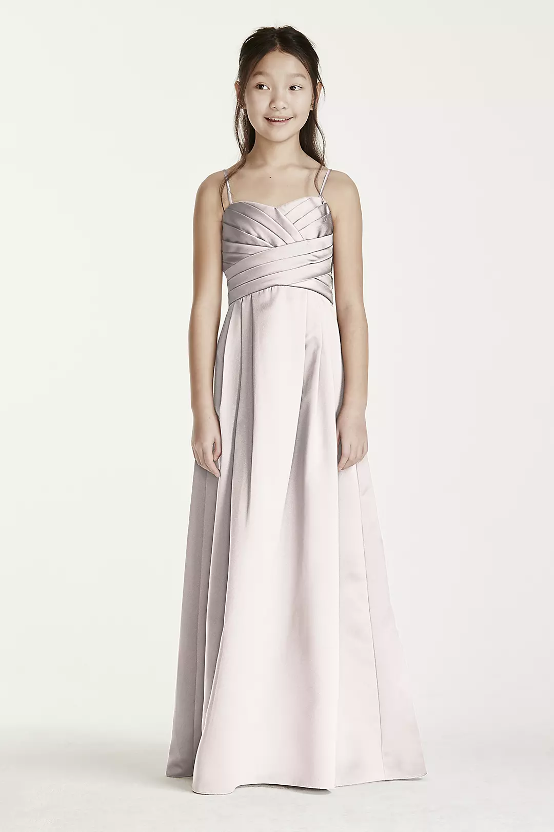 Long Ball Gown with Spaghetti Straps - Image 36