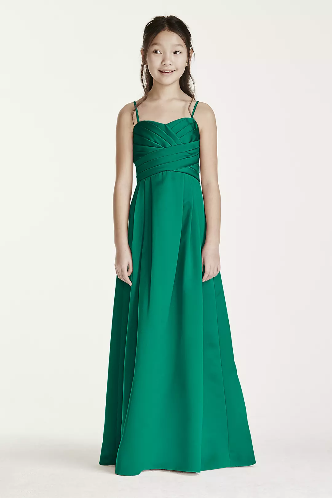 Long Ball Gown with Spaghetti Straps - Image 42