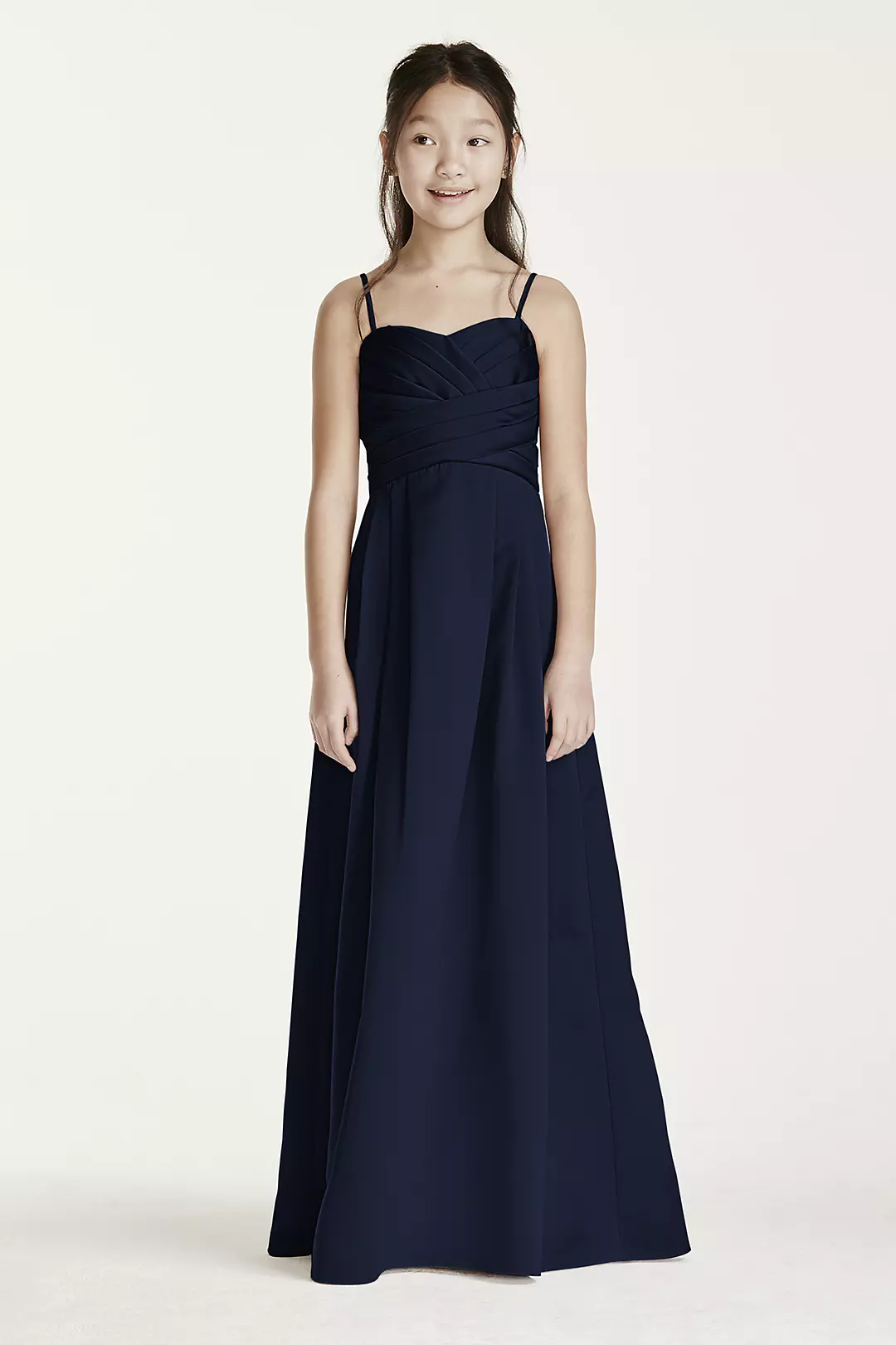 Long Ball Gown with Spaghetti Straps - Image 43