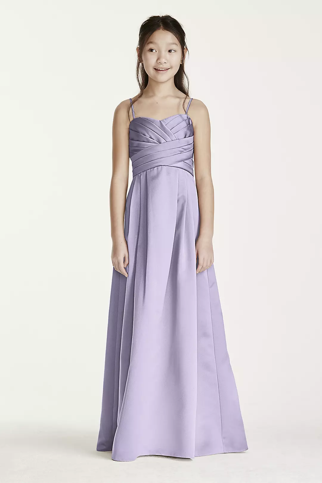 Long Ball Gown with Spaghetti Straps - Image 56