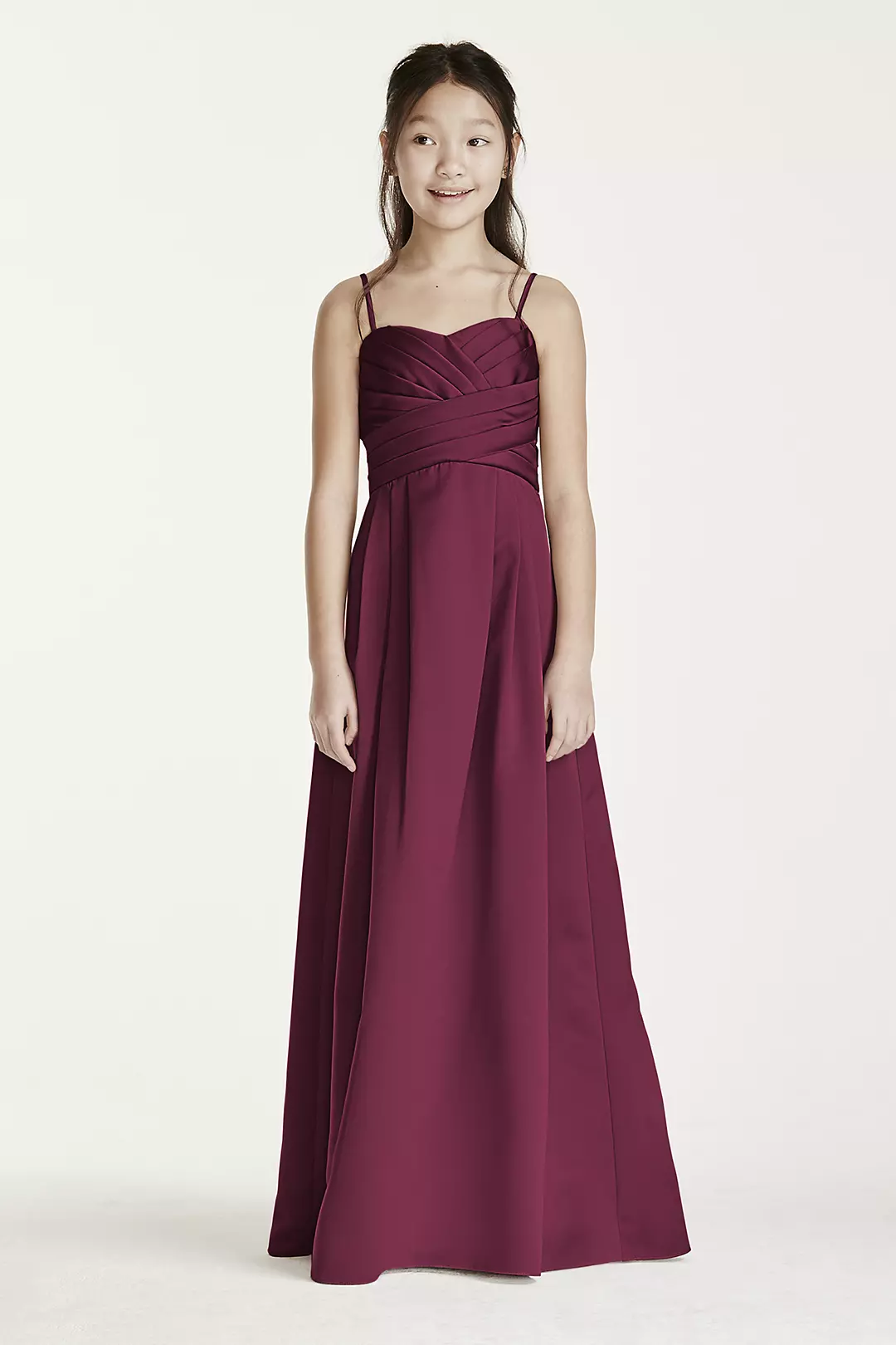 Long Ball Gown with Spaghetti Straps - Image 57