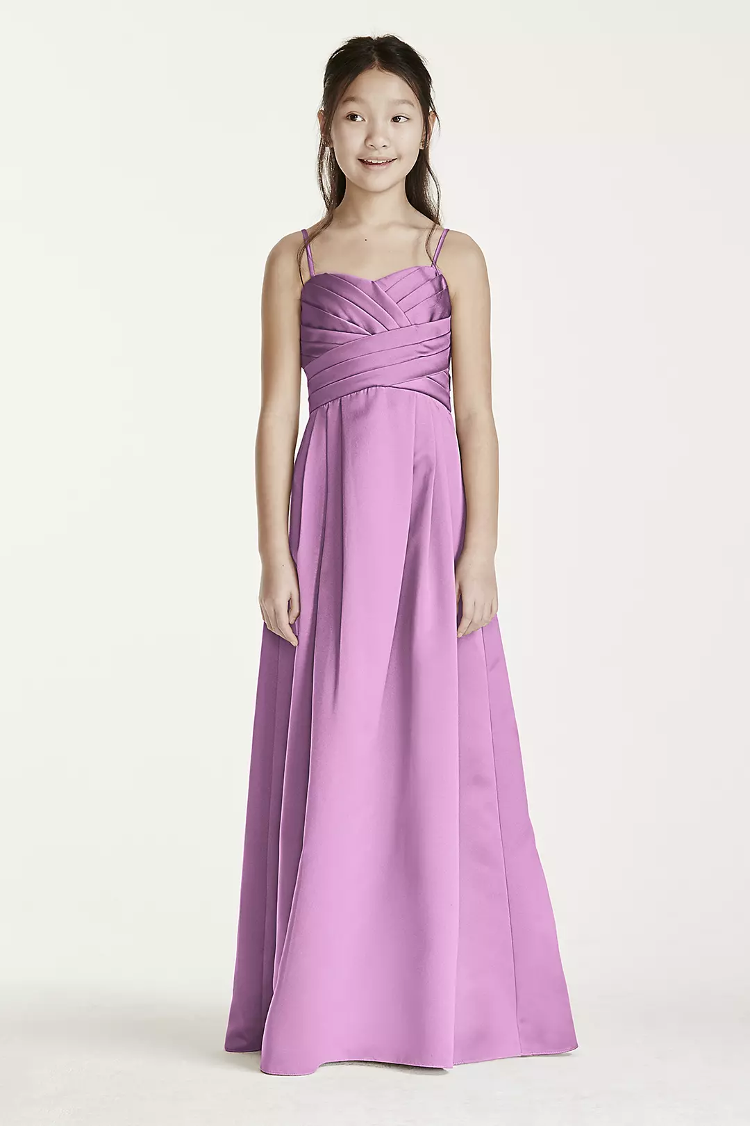 Long Ball Gown with Spaghetti Straps - Image 9