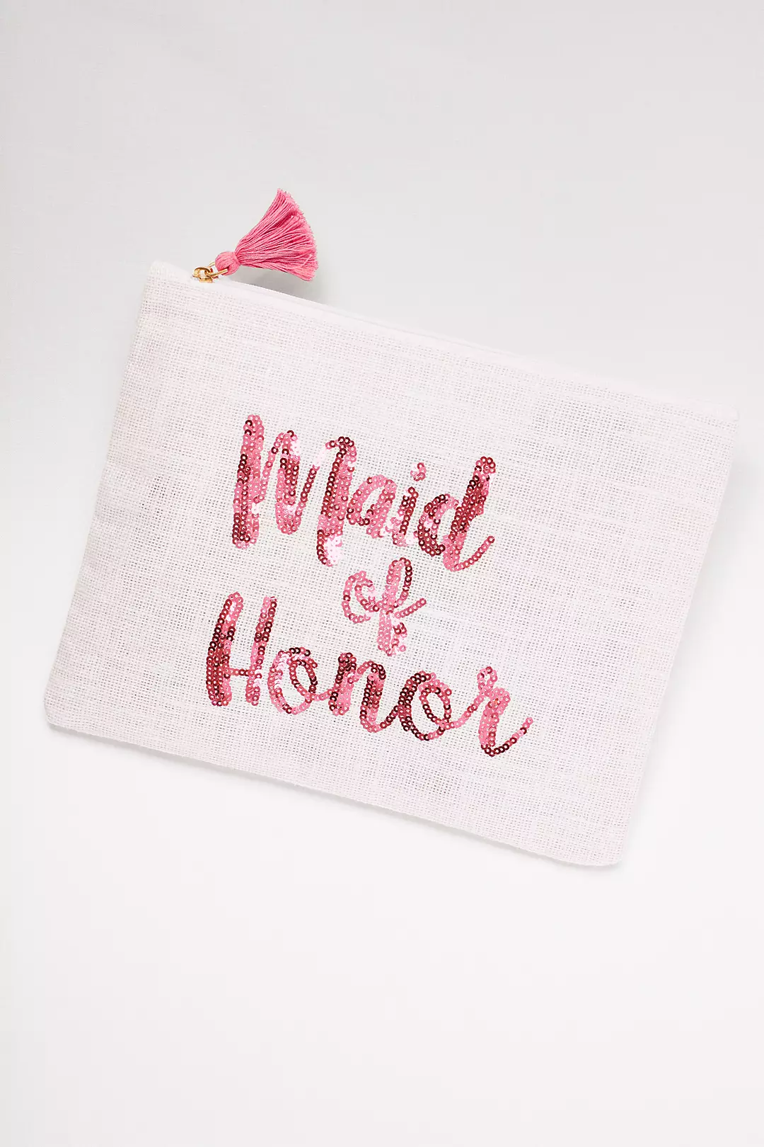 Sequined Jute Maid of Honor Clutch - Image 2