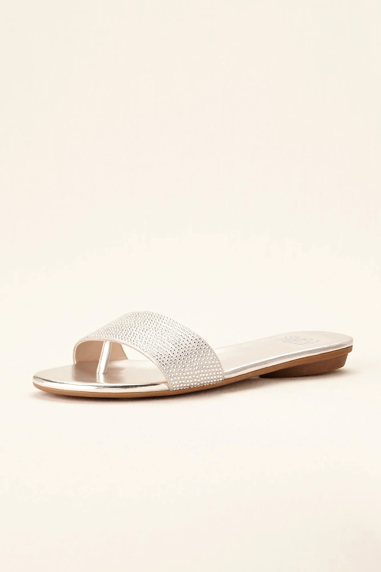 Simply Pelle Embellished Slide Sandals - Image 3