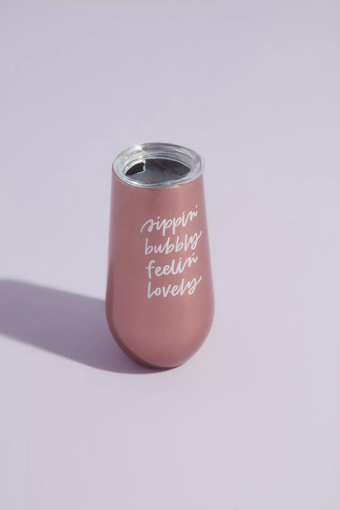 Sippin Bubbly Feelin Lovely Champagne Tumbler - Image 2