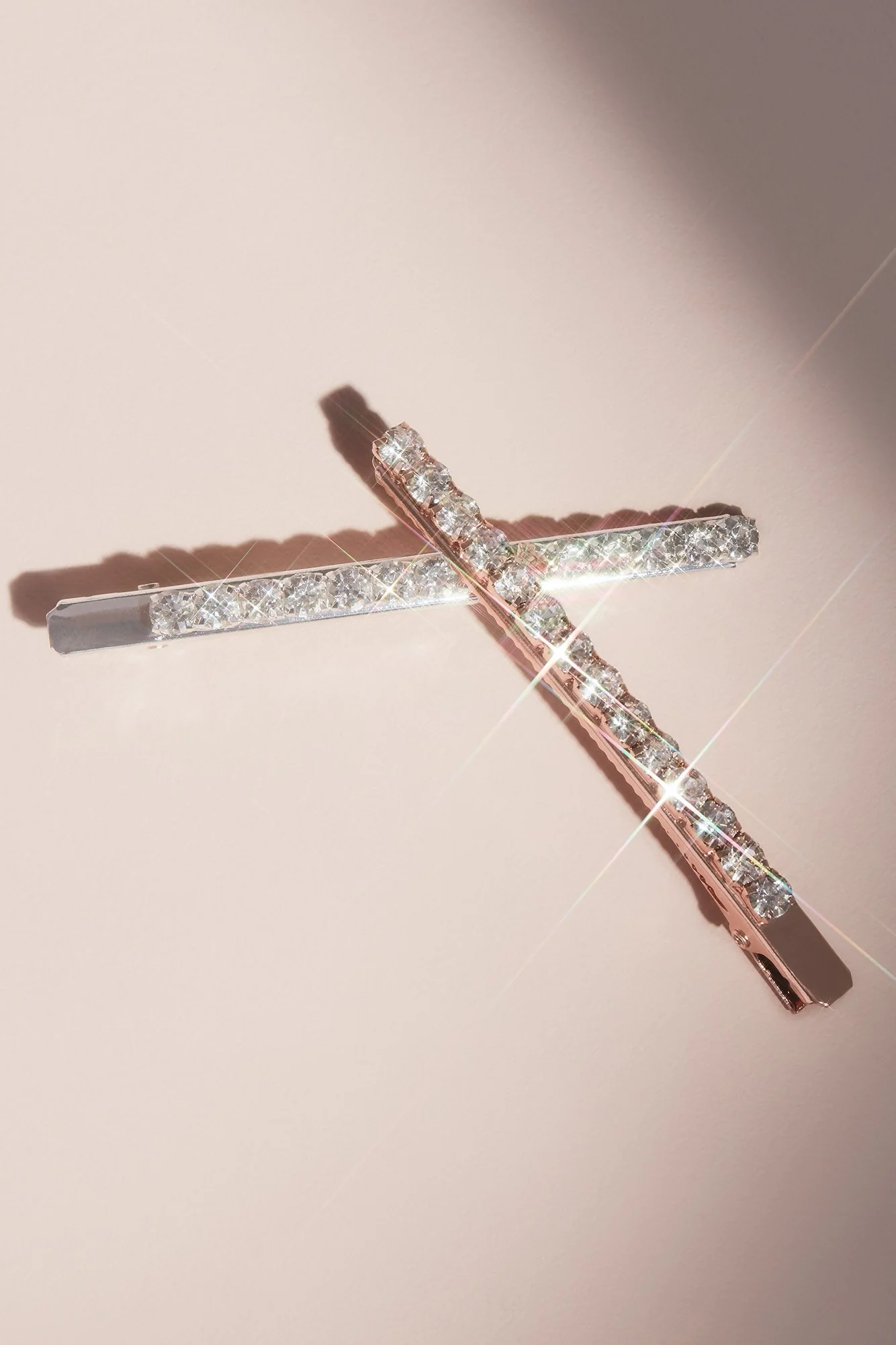 Slender Rhinestone Hair Pin Set
