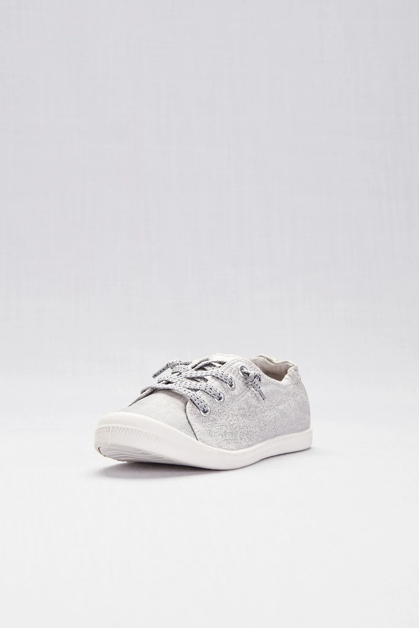 Slip-On Sneakers with Laces