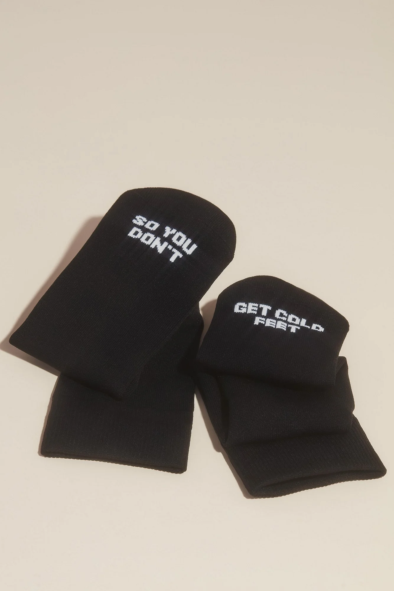 So You Don't Get Cold Feet Men's Socks