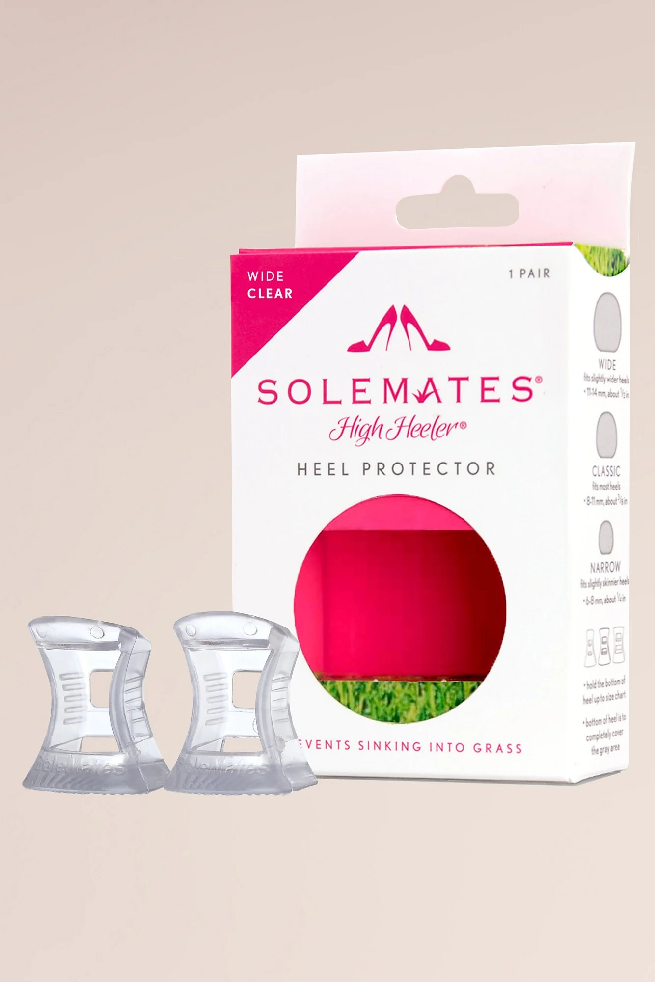 Solemates High Heeler Wide Heel Protectors