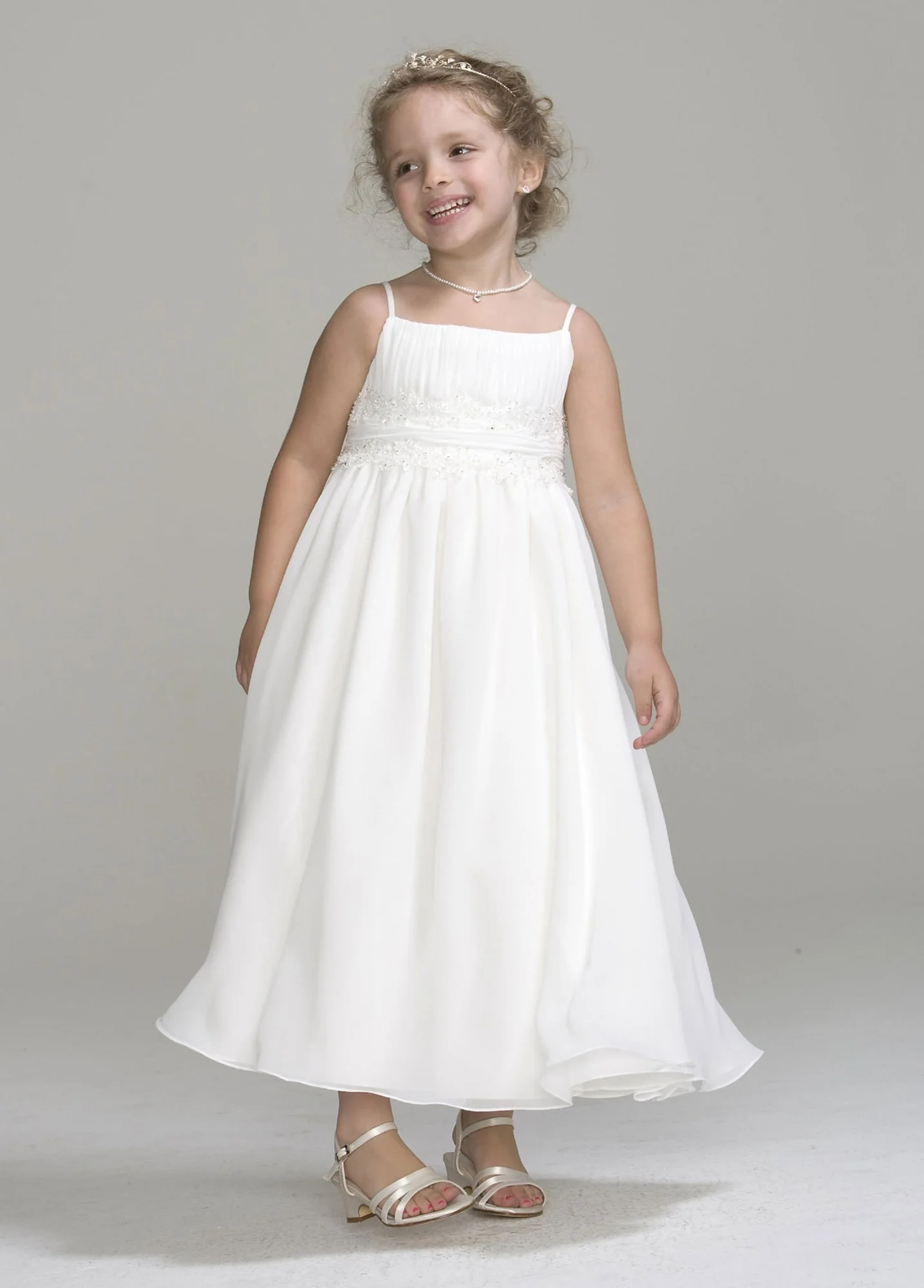 Spaghetti Strap Chiffon Baby Doll Dress - Image 3