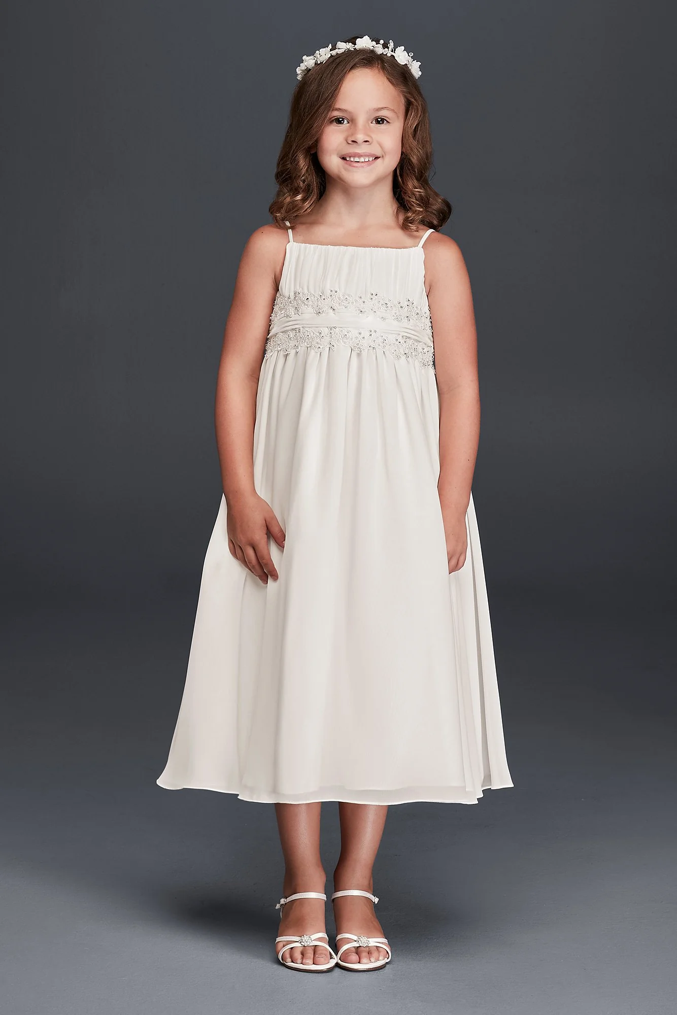 Spaghetti Strap Chiffon Baby Doll Dress - Image 3