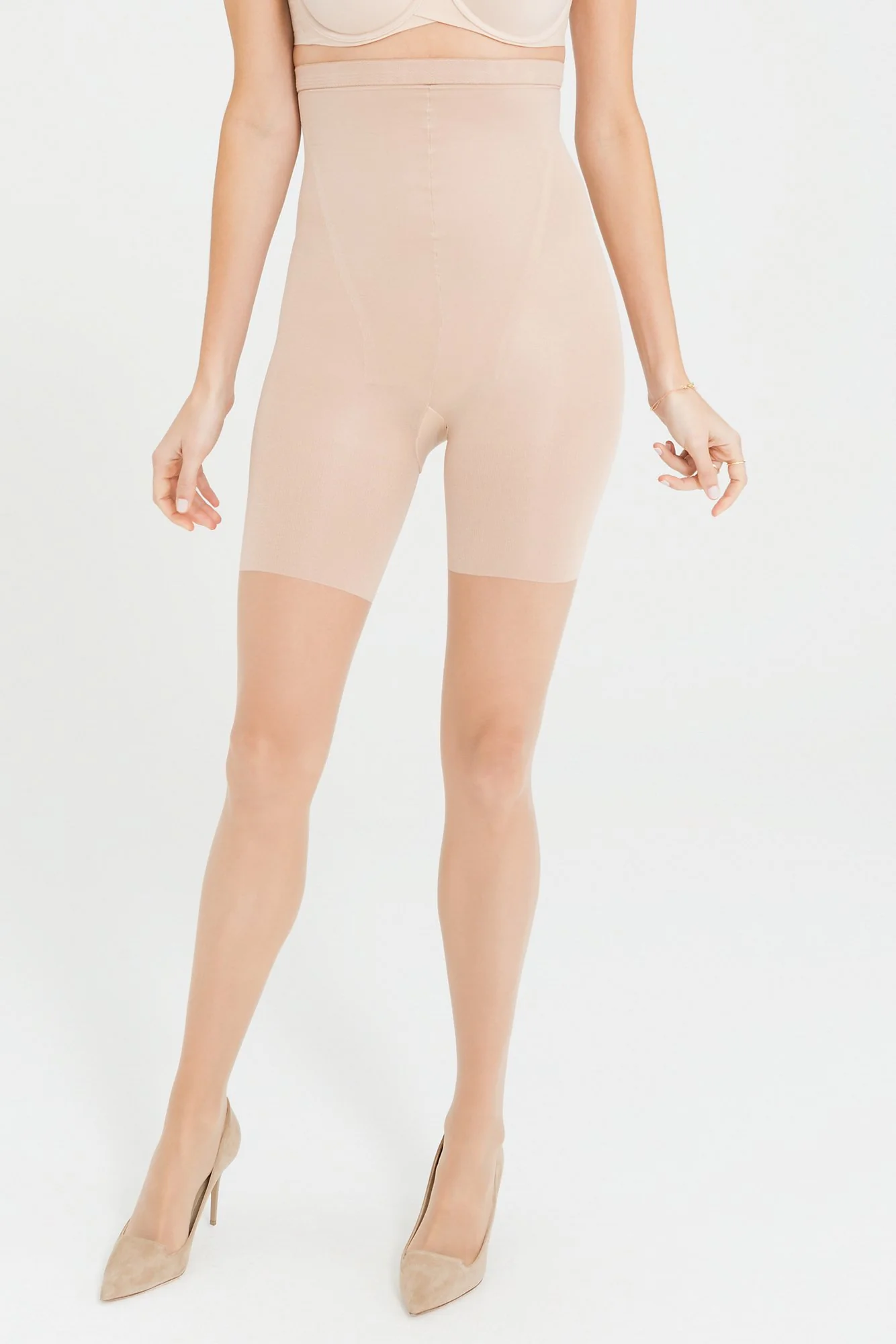 Spanx InPower Hi-Waisted Shaping Sheers Pantyhose