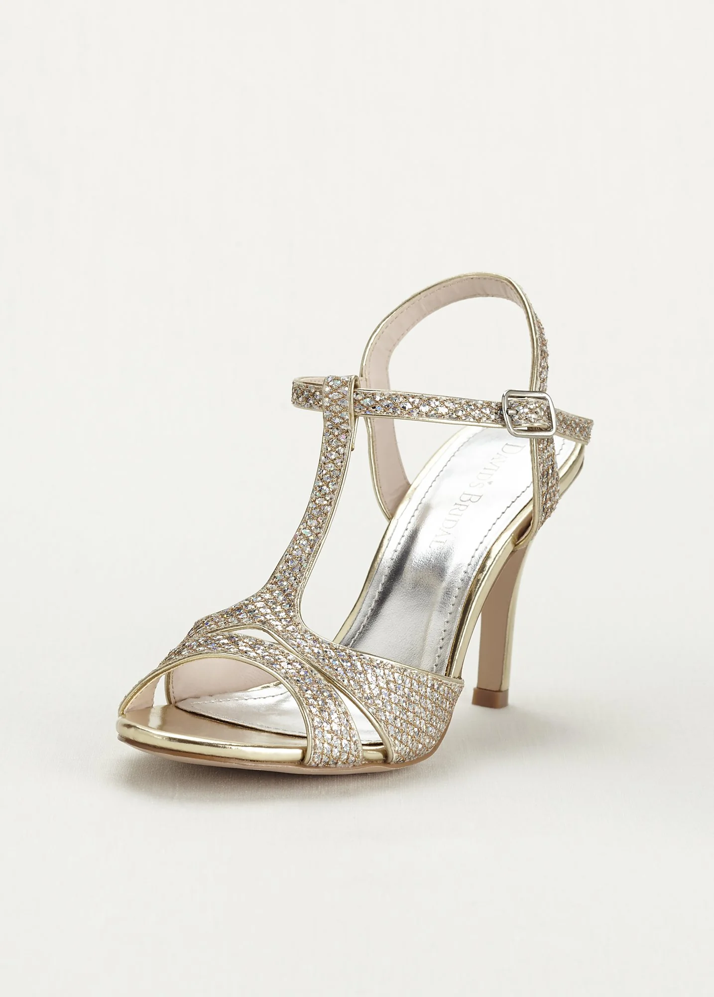 Sparkle Mesh T Strap Sandal - Image 3