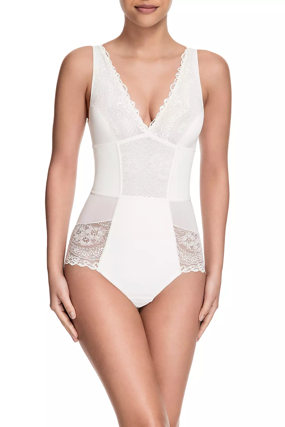 Squeem Brazilian Flair Slimming Lace Bodysuit - Image 2