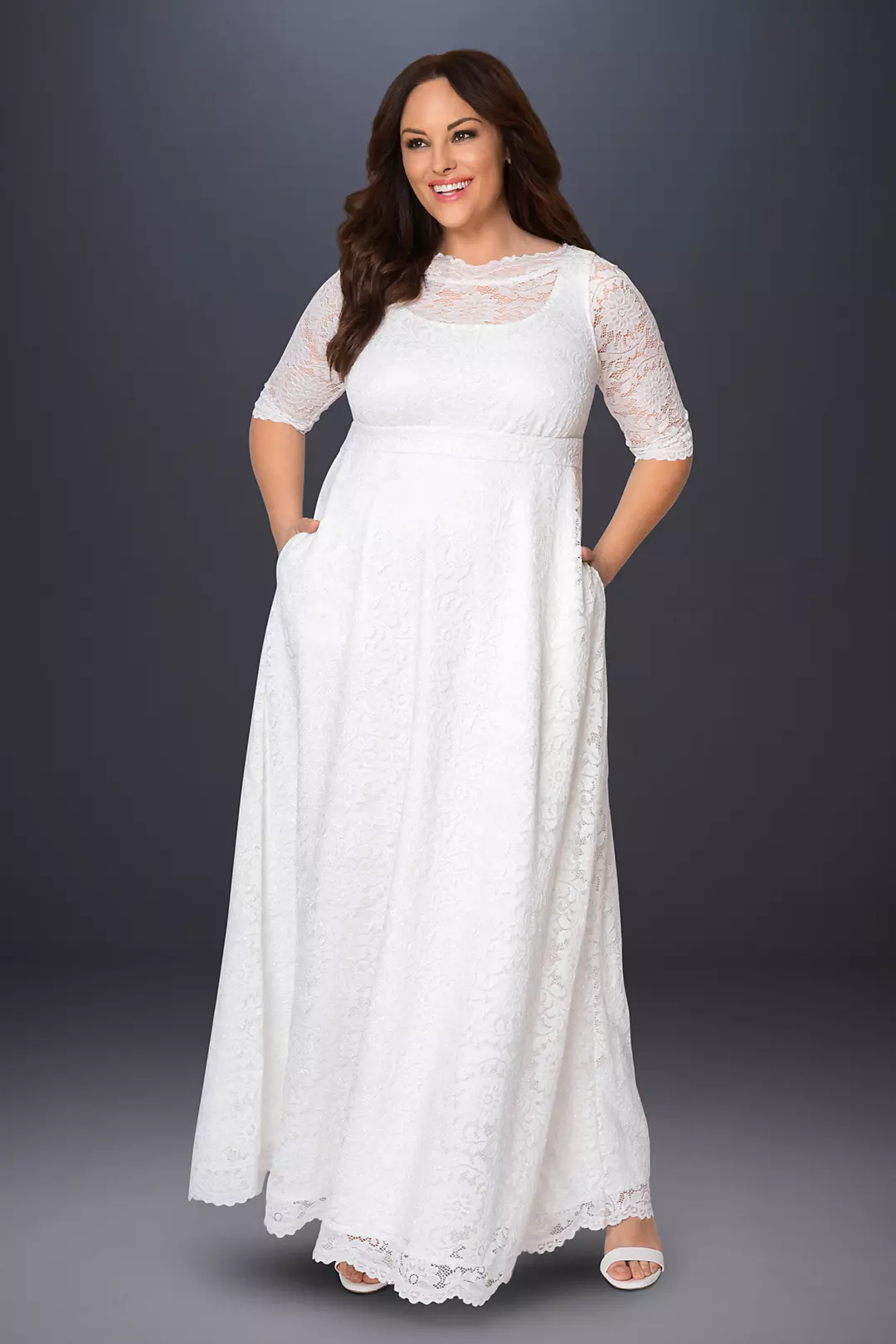 Sweet Serenity Plus Size Wedding Gown - Image 3