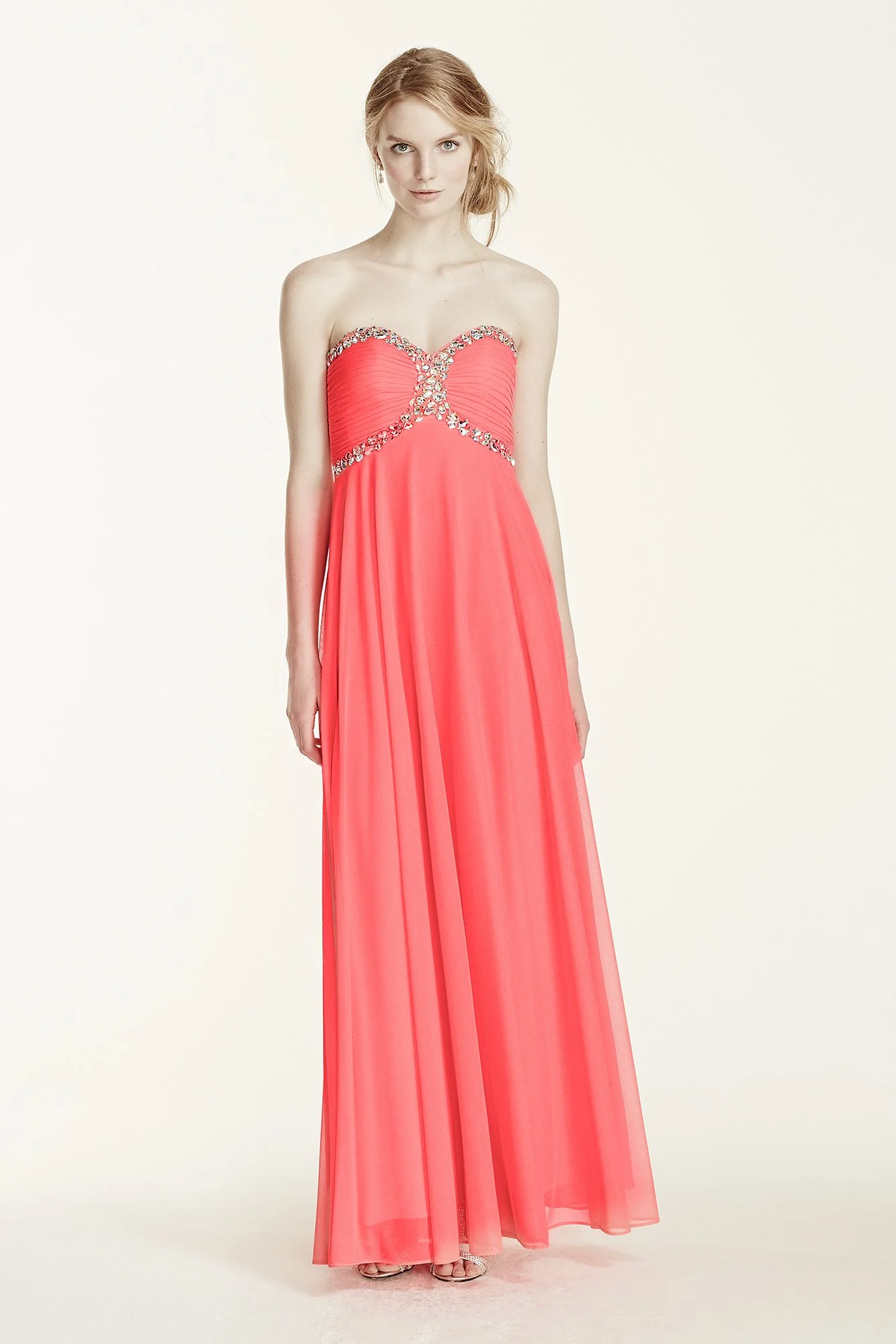 Sweetheart Jeweled Bodice Dress - Image 2