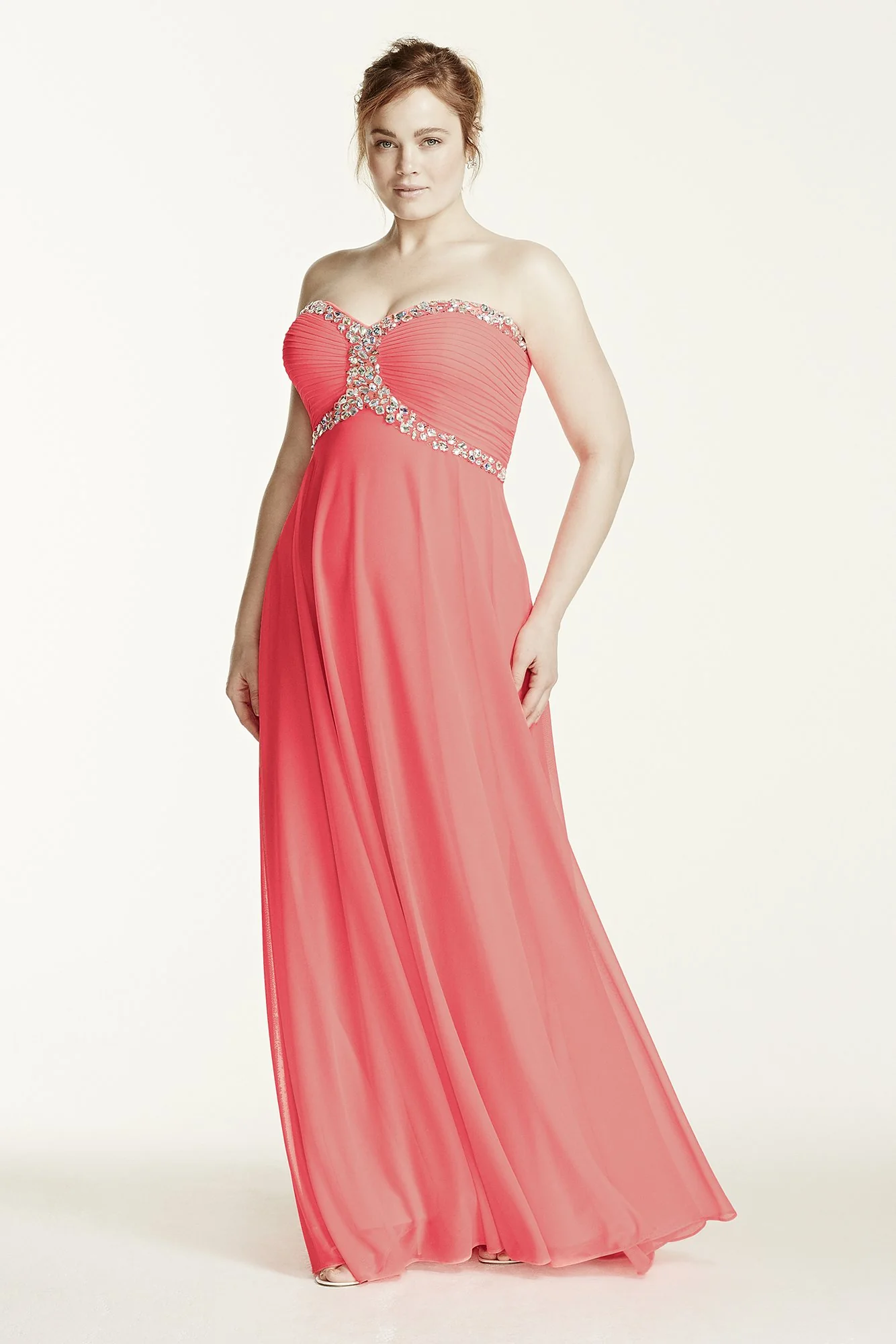 Sweetheart Jeweled Bodice Dress - Image 2