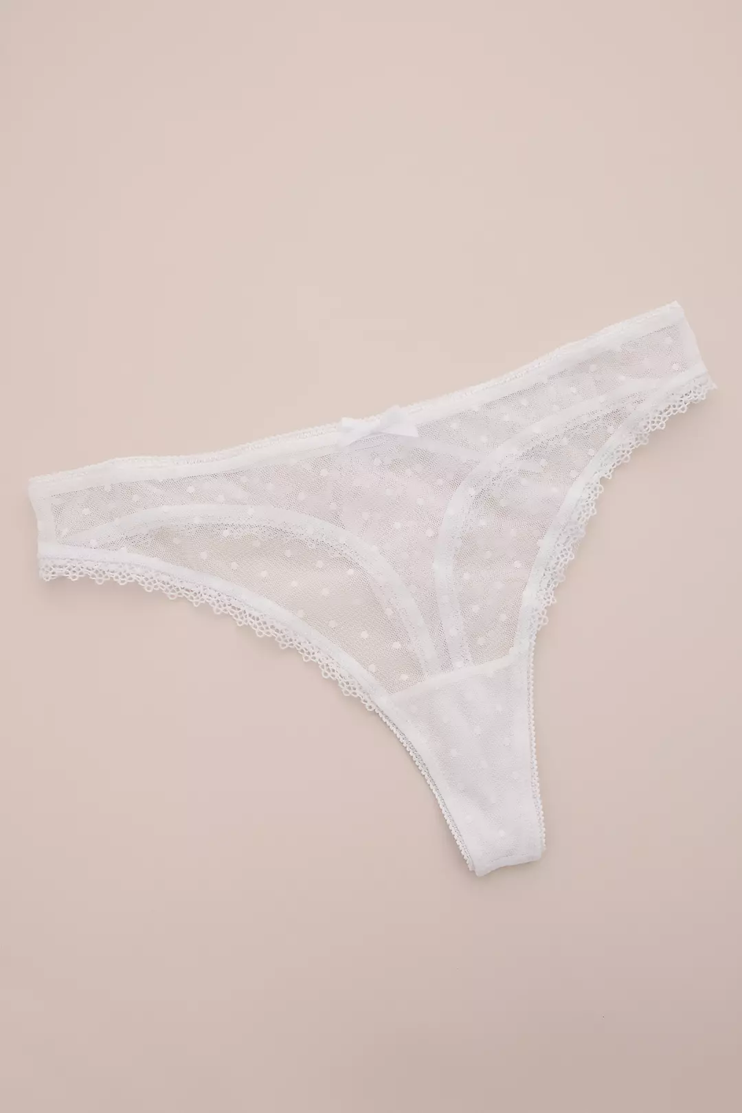 Swiss Dot Veil Thong - Image 3