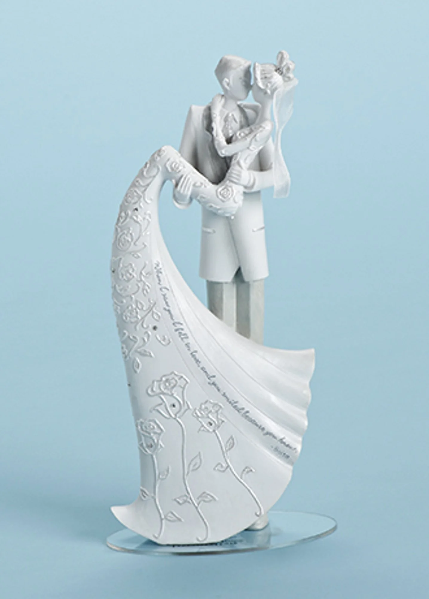 The Kiss Cake Topper