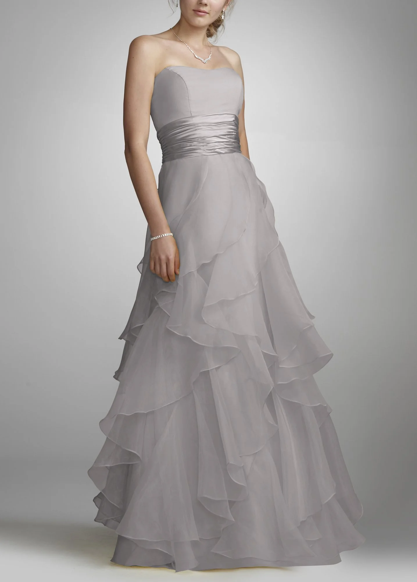 Tiered Organza Ball Gown - Image 6