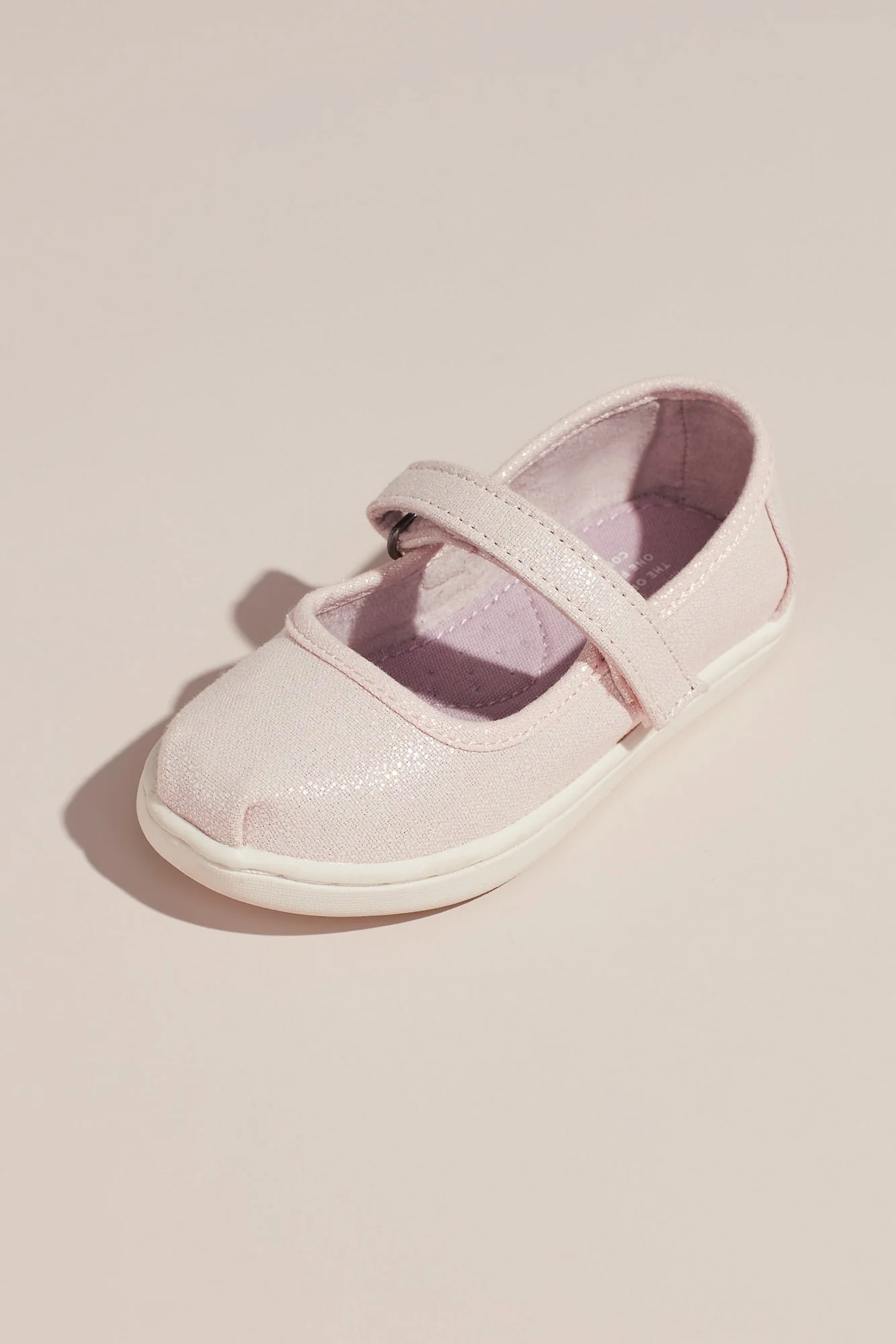 TOMS Girls Pearlized Mary Janes