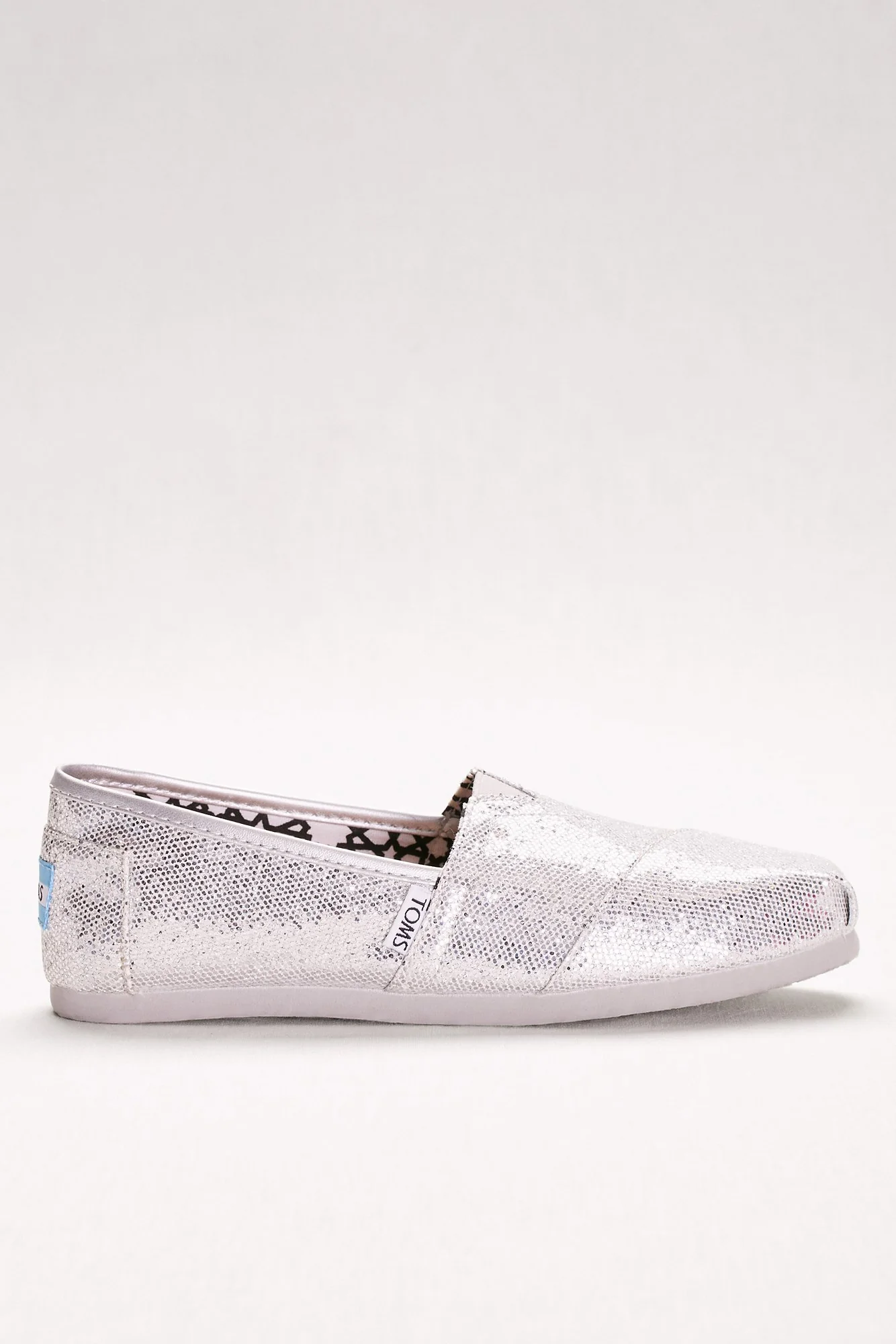 TOMS Glitter Classic Slip-On Shoes - Image 2