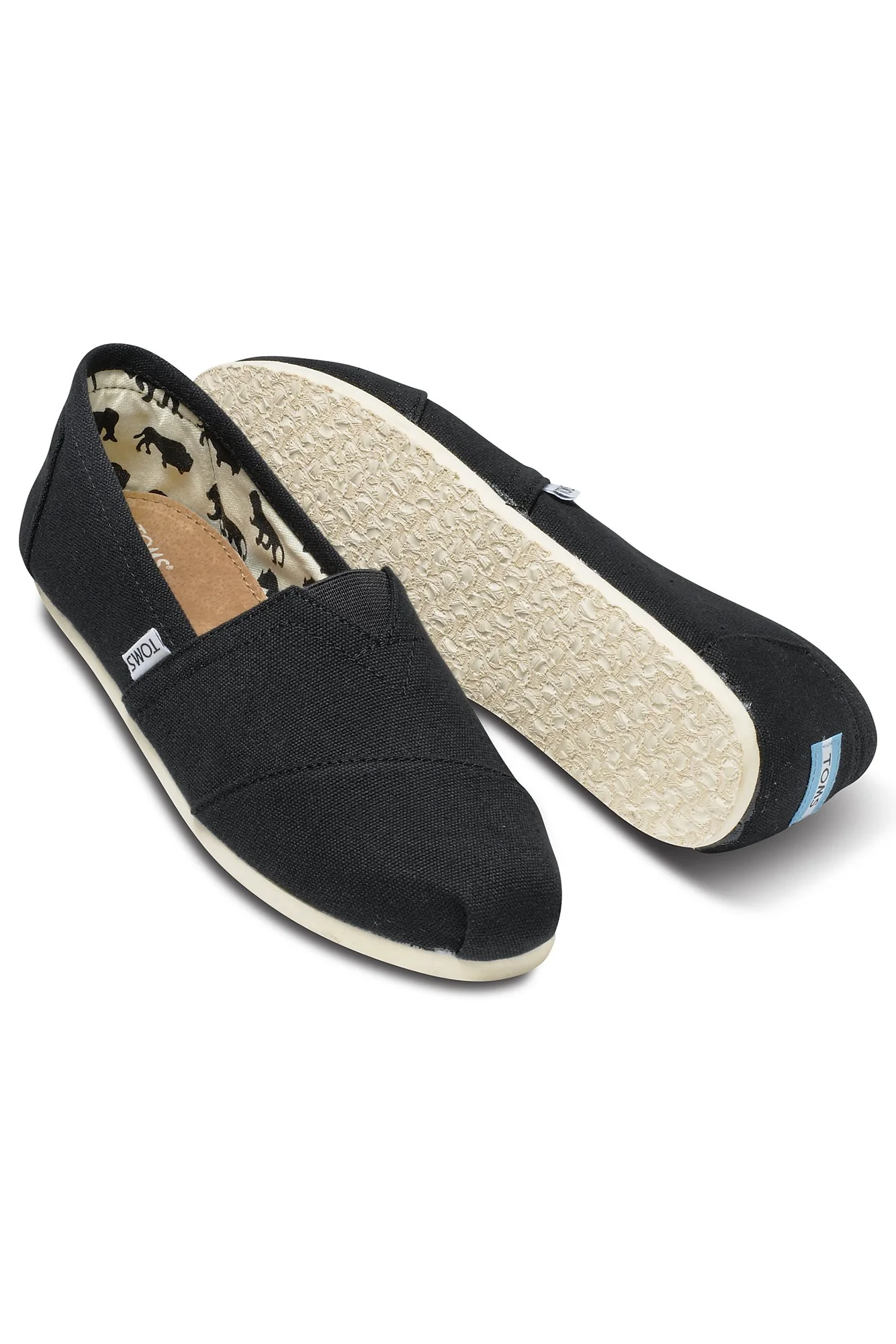 TOMS Mens Canvas Classic Slip-On Shoes - Image 3
