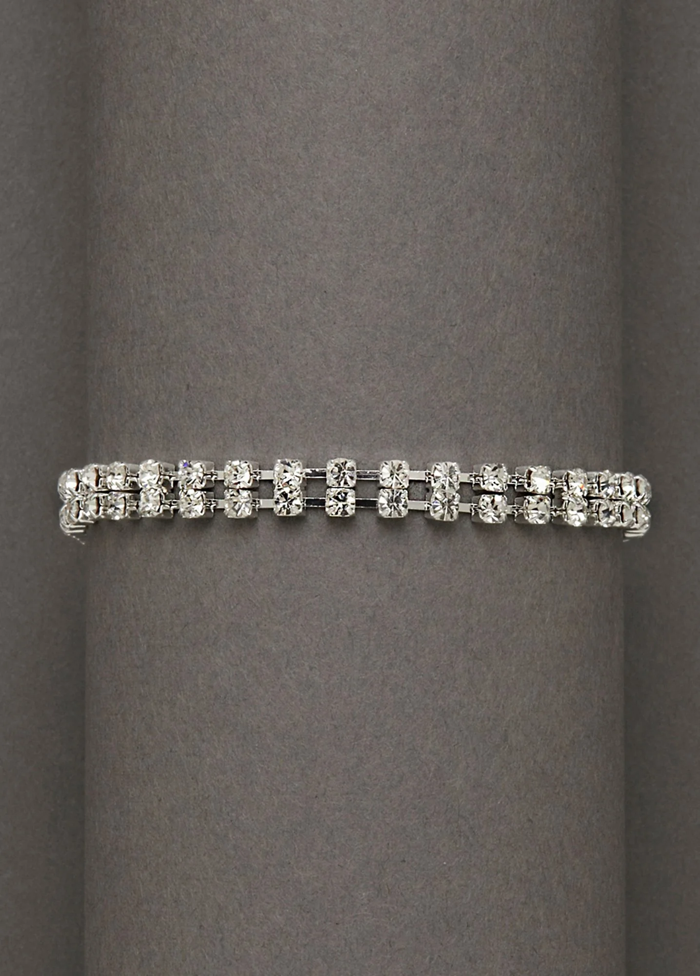 Two Strand Rhinestone Bracelet