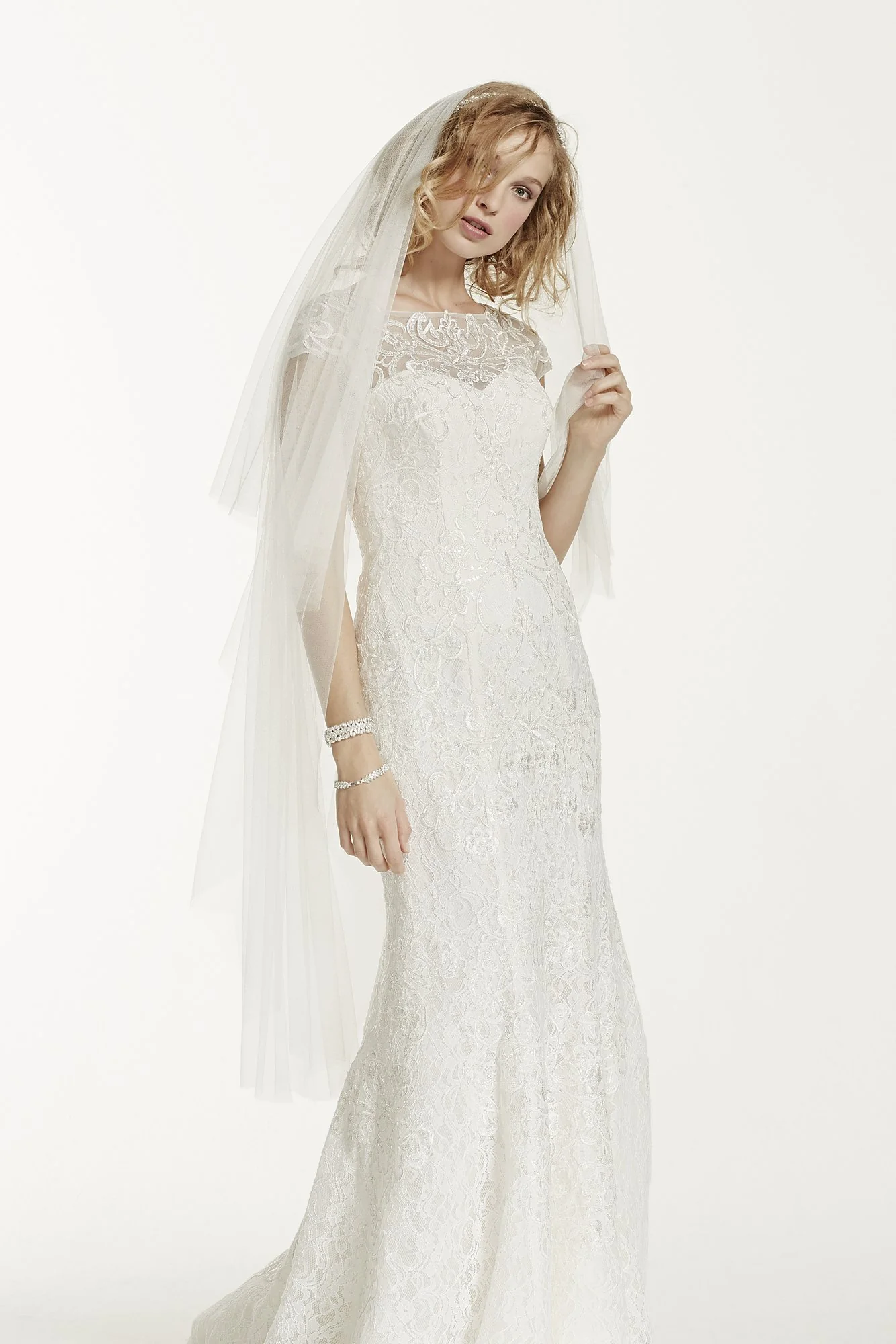 Two Tier Tulle Veil