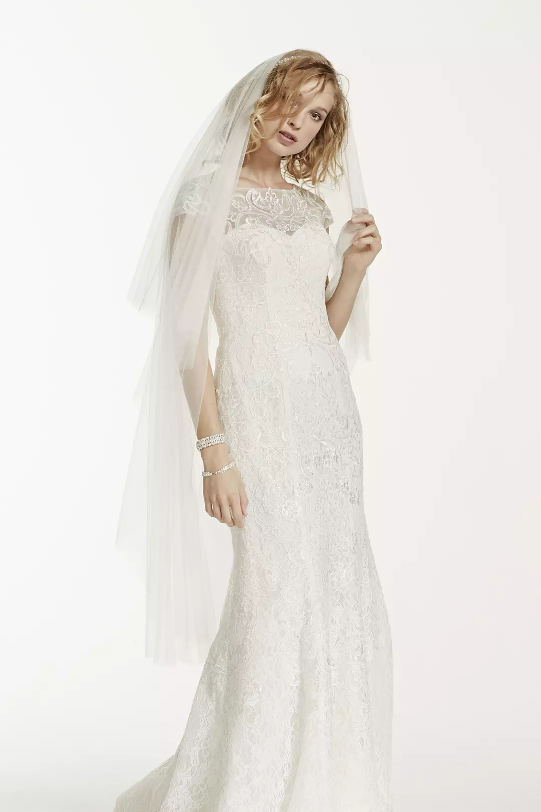 Two Tier Tulle Veil - Image 2