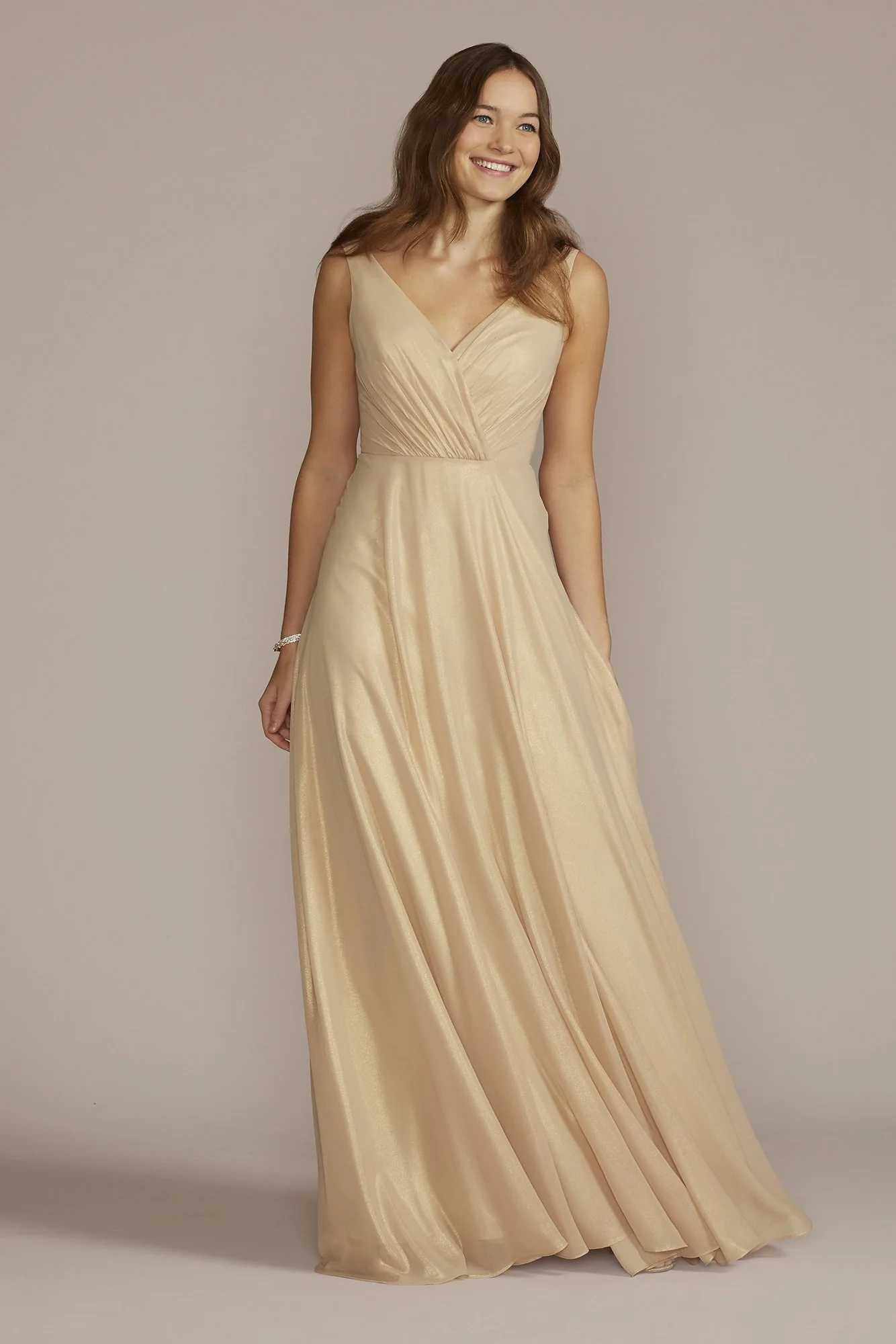 V-Neck Tank Full Skirt Dress - Image 111