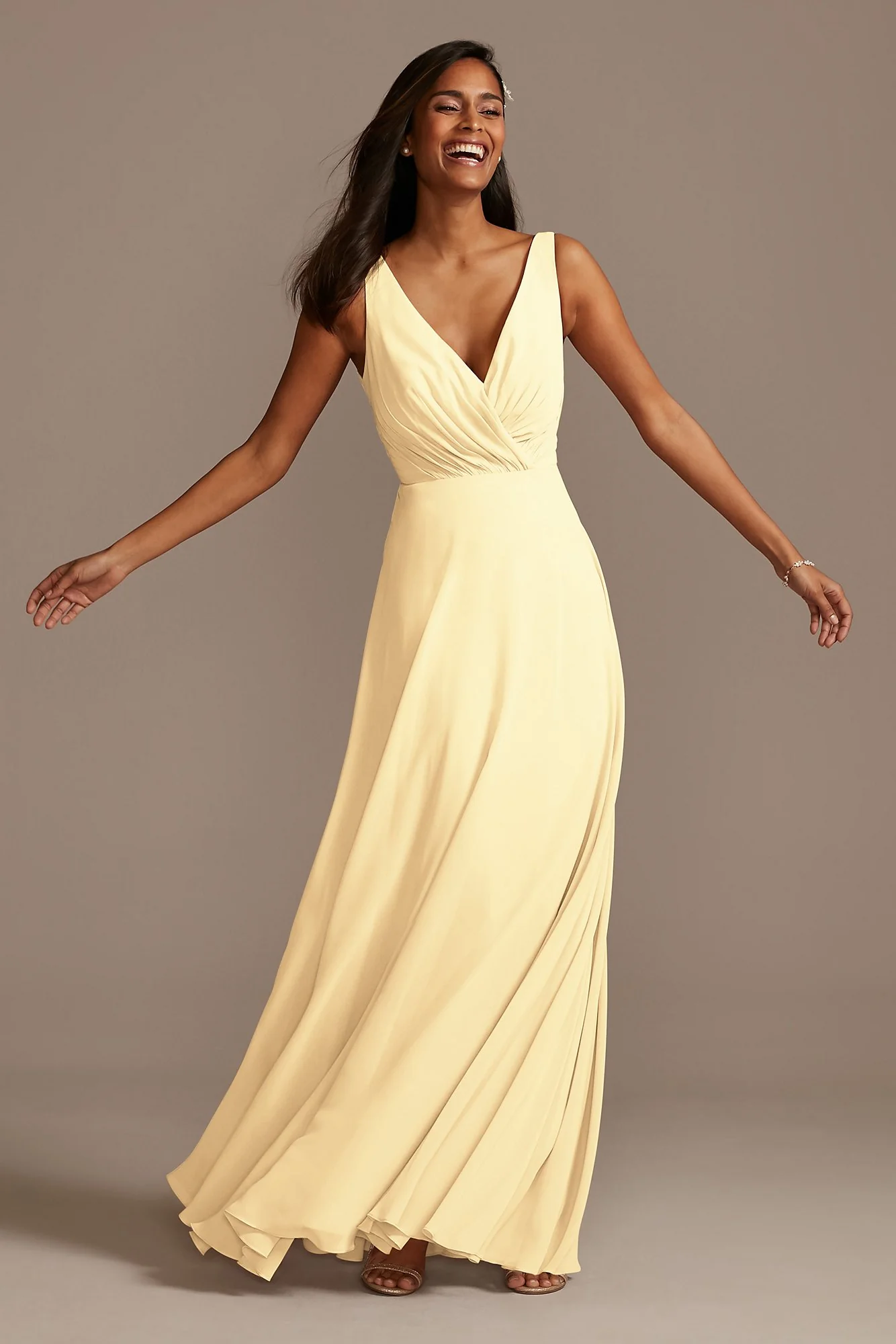 V-Neck Tank Full Skirt Dress - Image 20