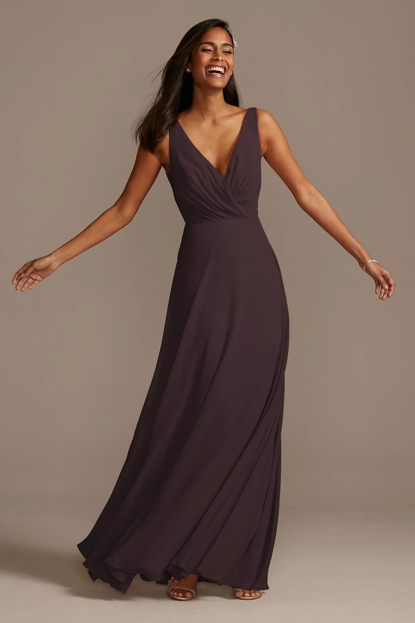 V-Neck Tank Full Skirt Dress - Image 21
