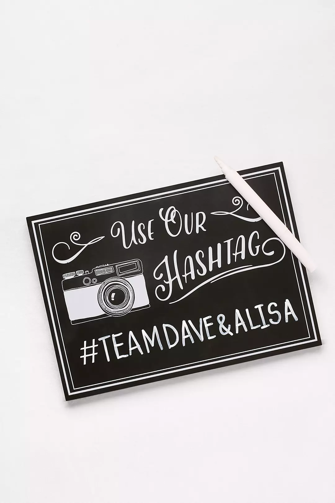 Wedding Hashtag Reception Sign - Image 2