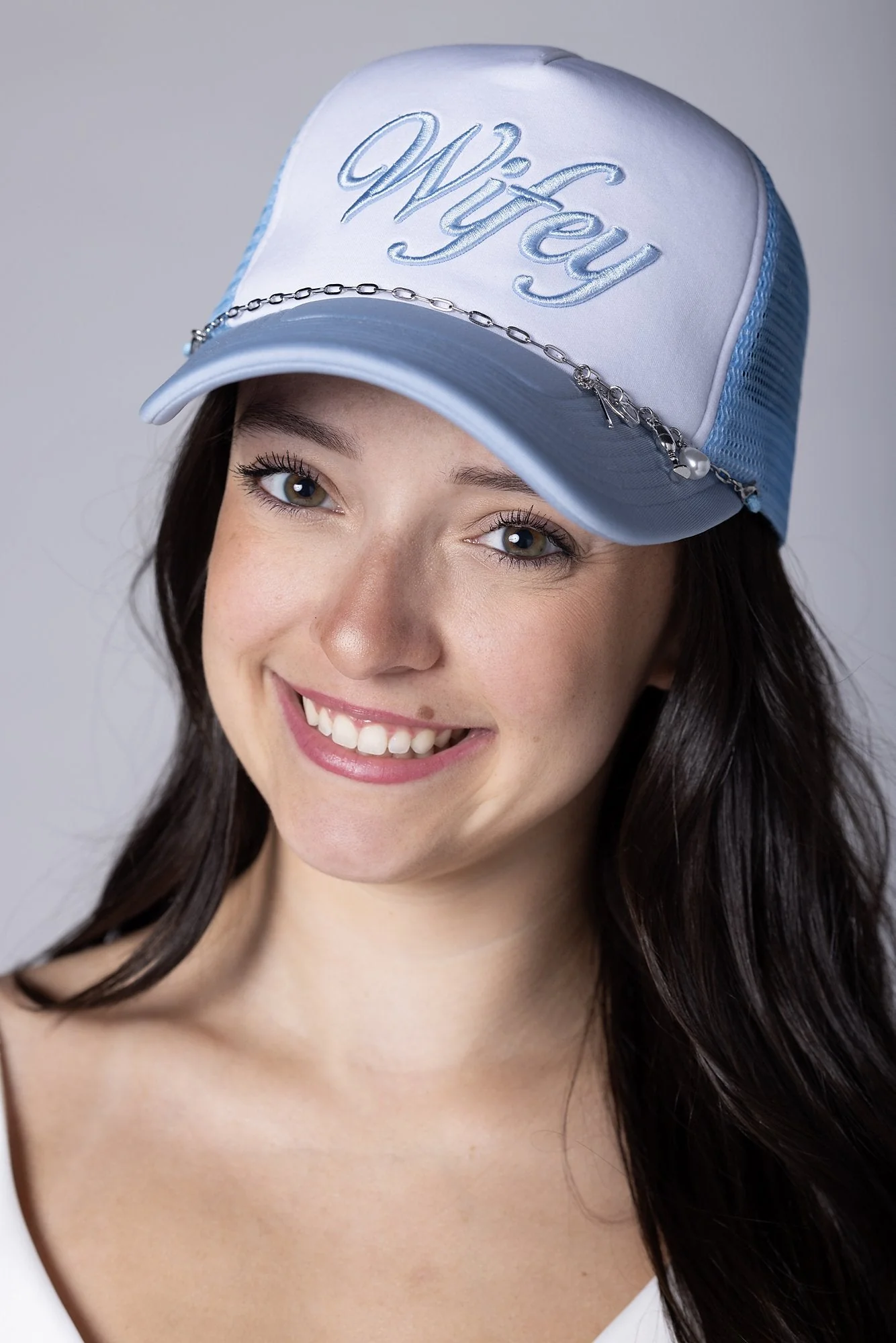 Wifey Charm Trucker Hat - Image 2